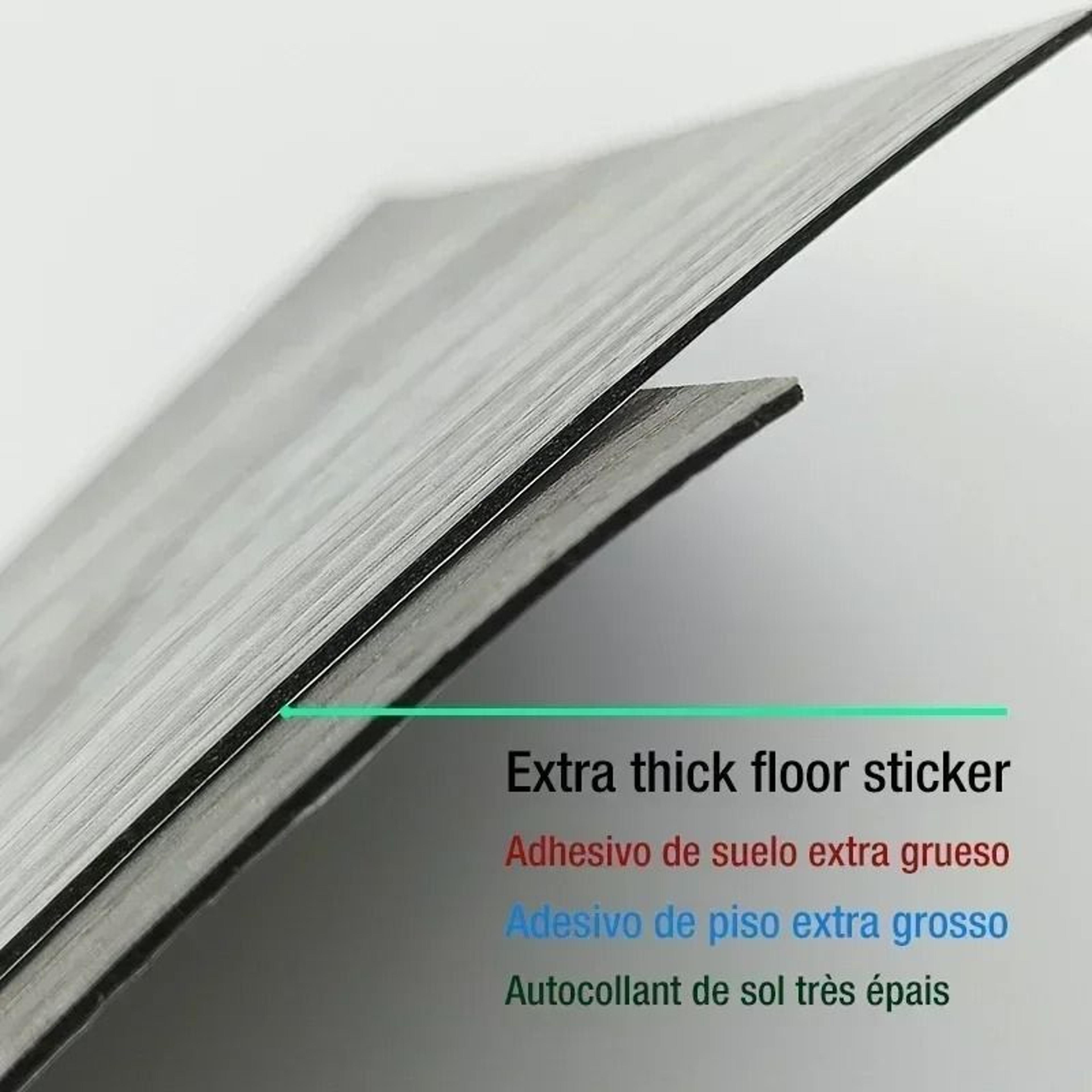 Modern Wood Grain Peel And Stick Floor Stickers Waterproof Self Adhesive PVC Tiles 17