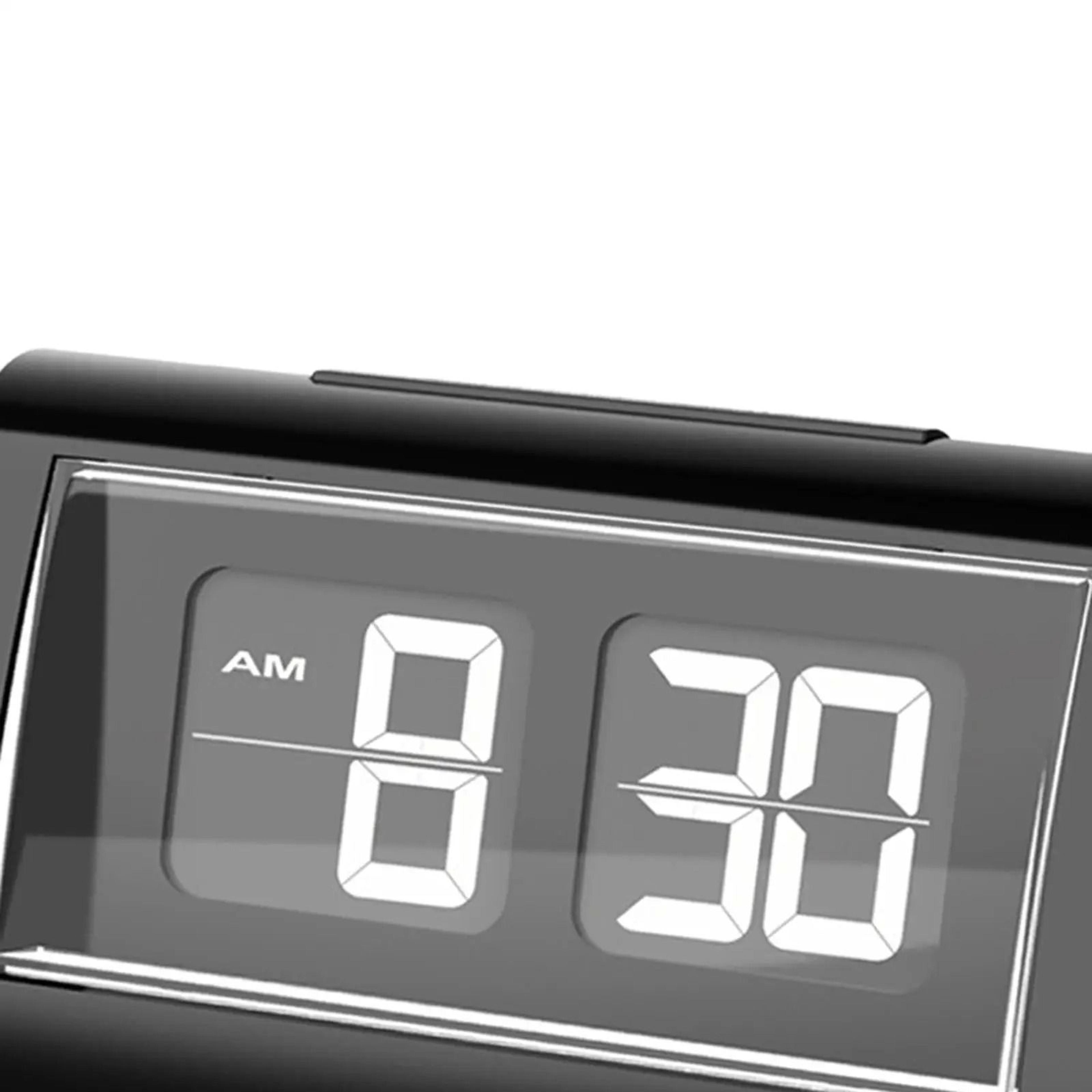 Auto Flip Digital Alarm Clock With Backlight And Snooze 2