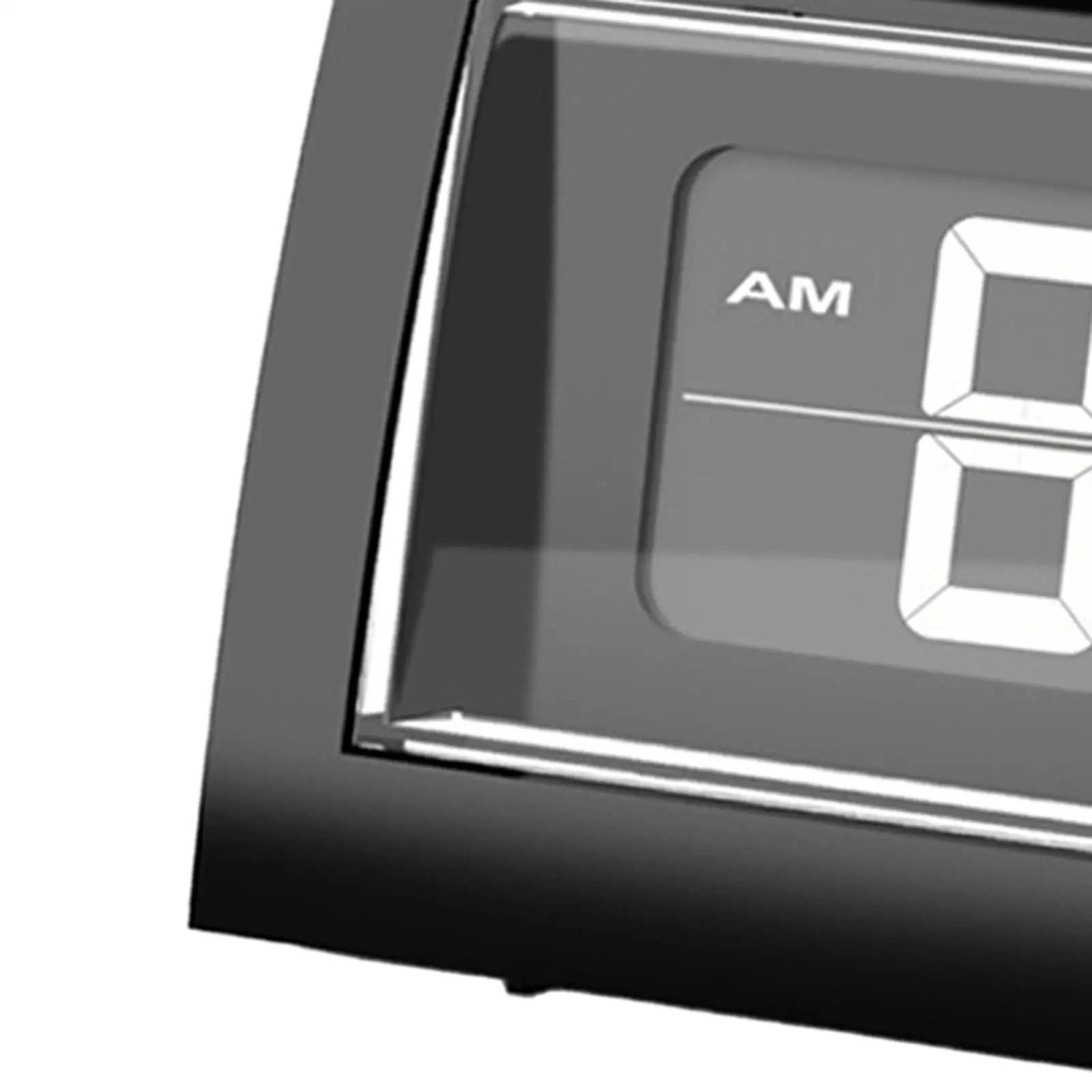 Modern Auto Flip Bedside Clock With Backlight And Large Display 2