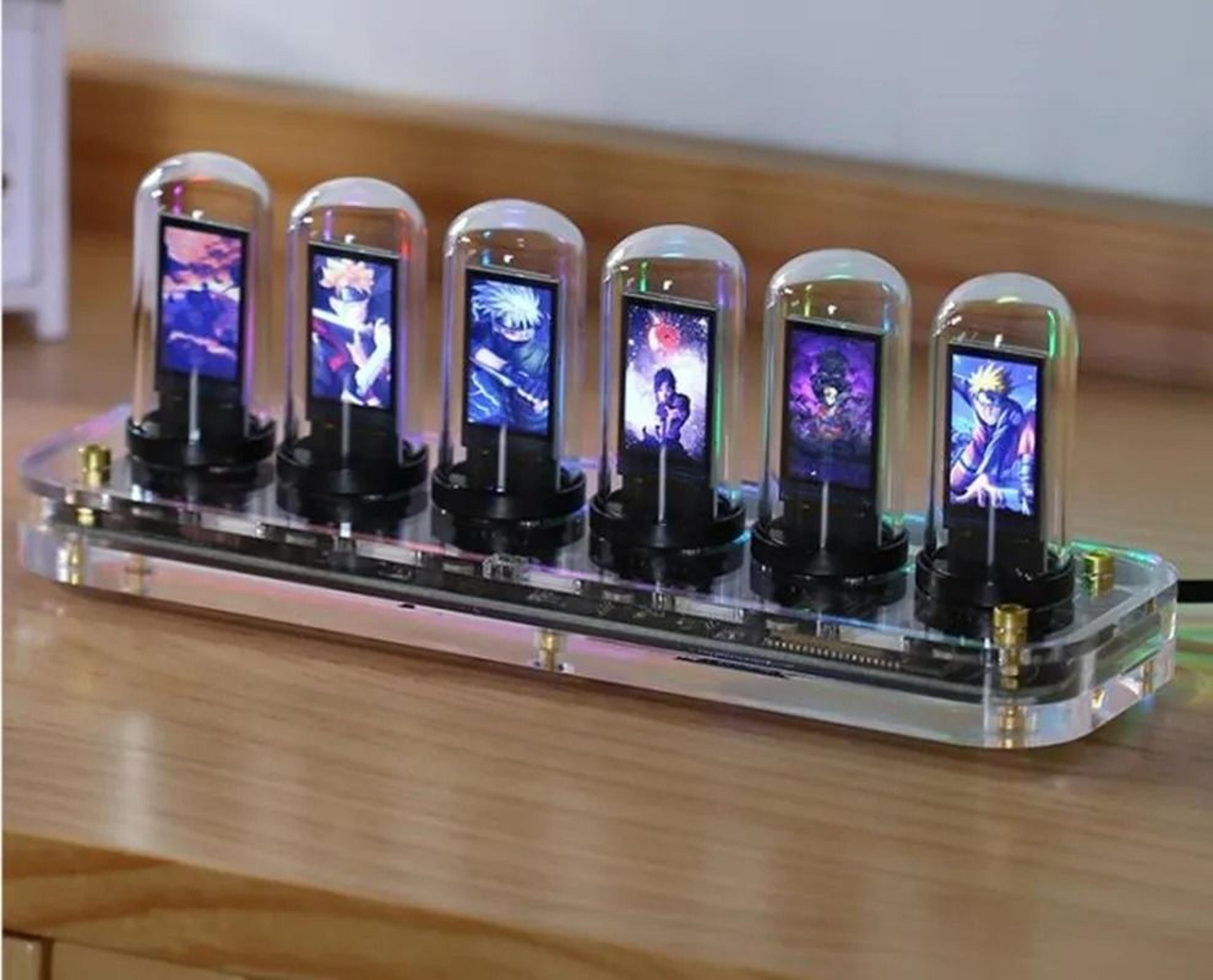Smart IPS Nixie Tube Clock With App Control And Custom Display 6