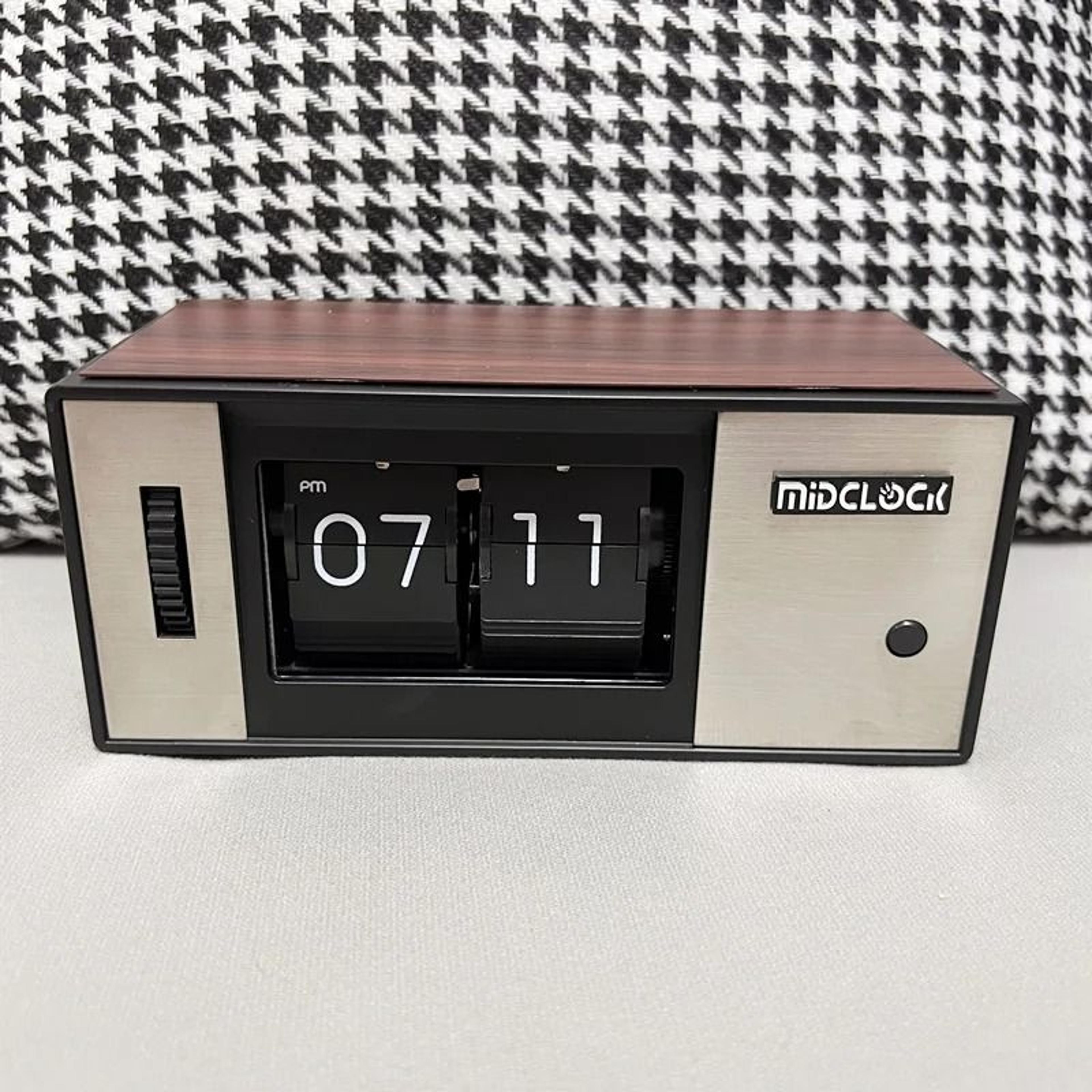 Futuristic LED Flip Page Desk Clock With Luminous Digital Display 1
