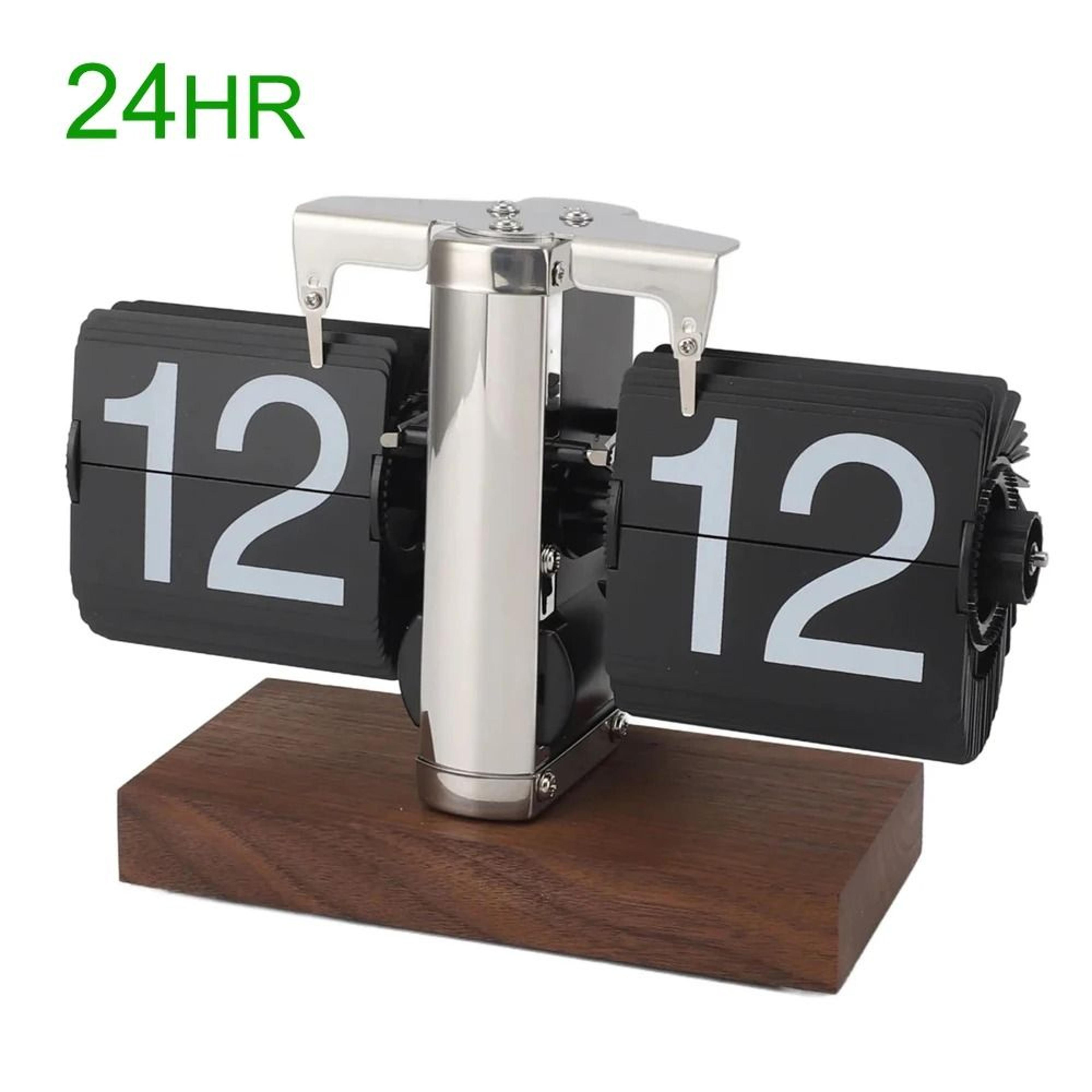 Modern Retro Flip Table Clock With Automatic Page Turning 4