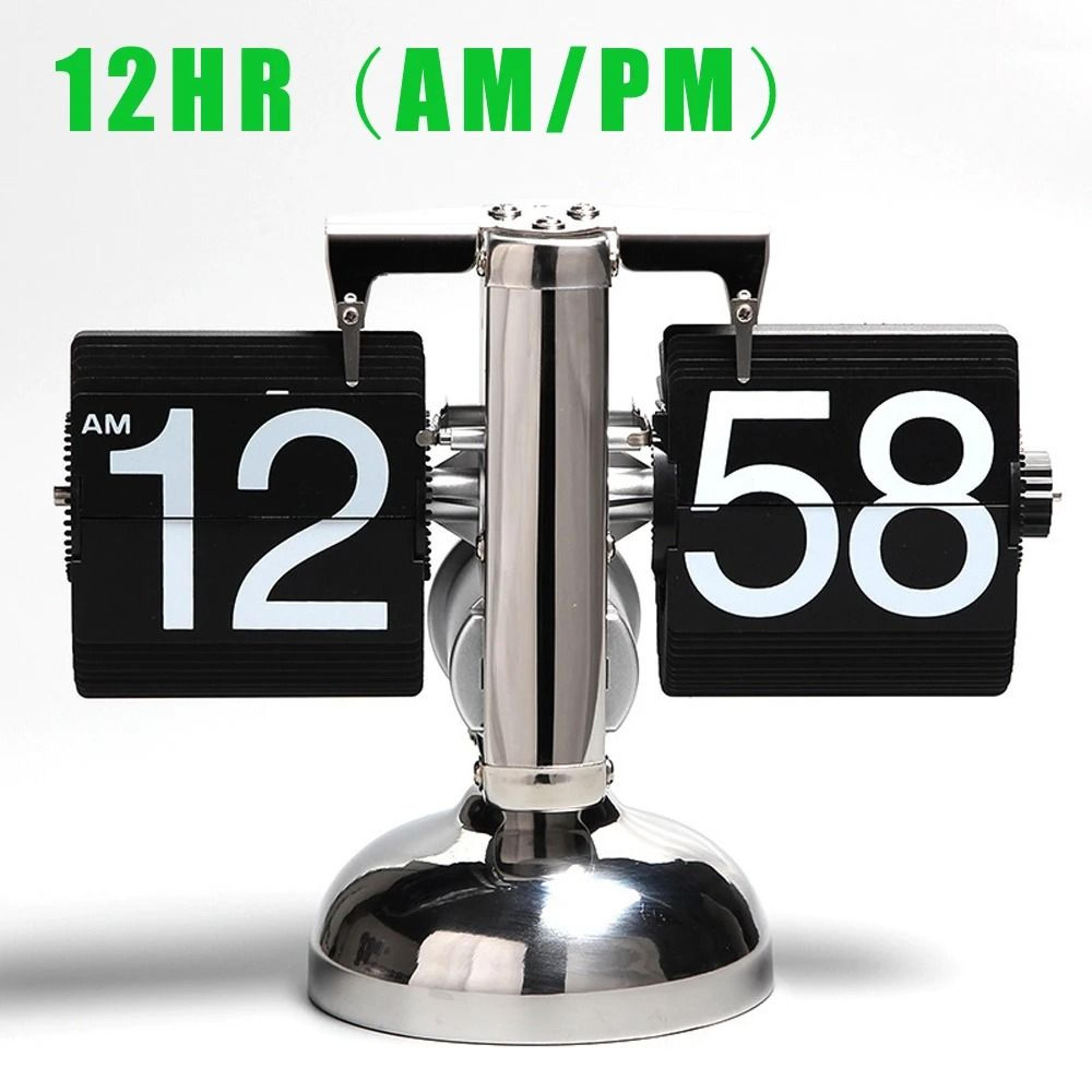 Modern Retro Flip Table Clock With Automatic Page Turning 1