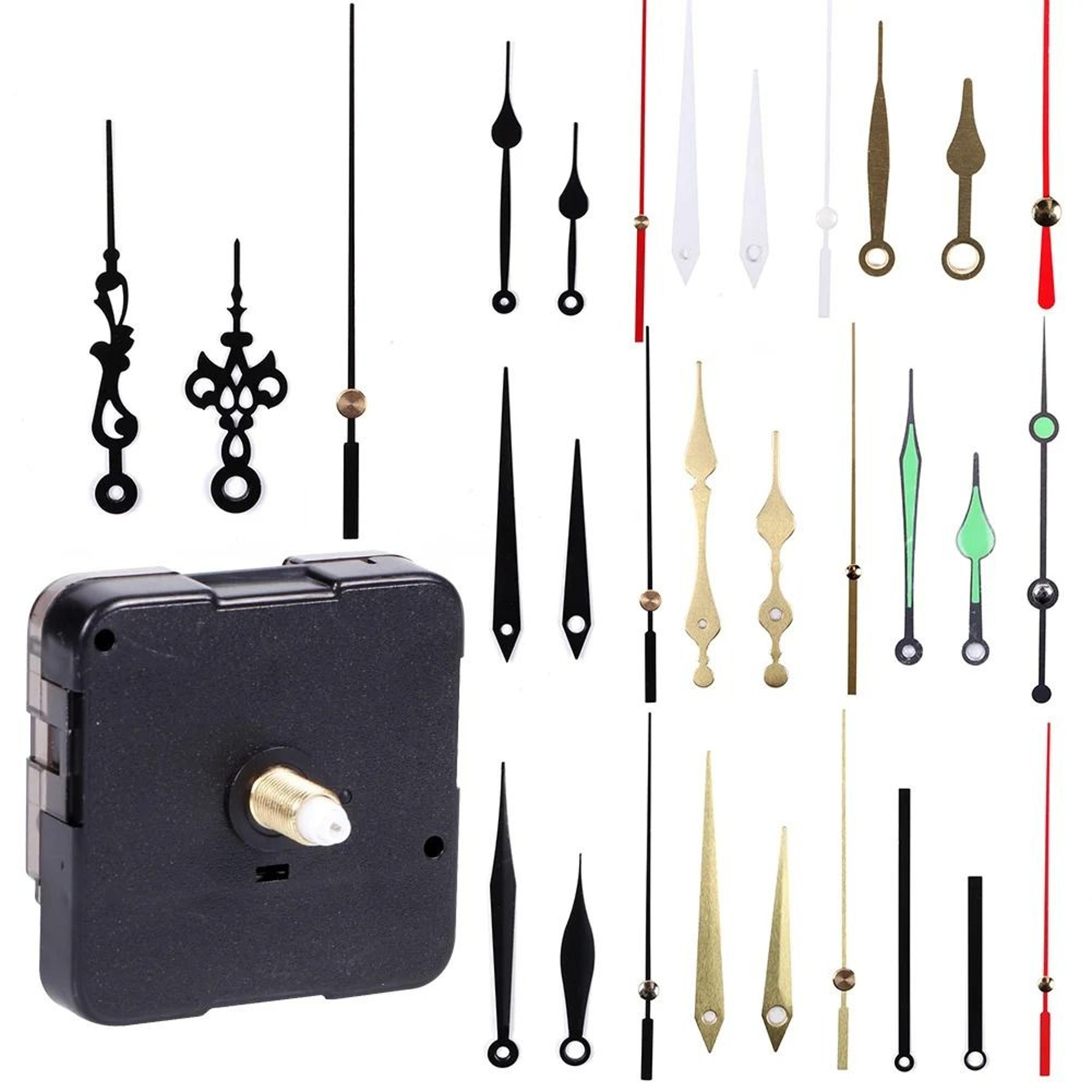 Silent Quartz Clock Movement Kit With Long Shaft And Hands 0