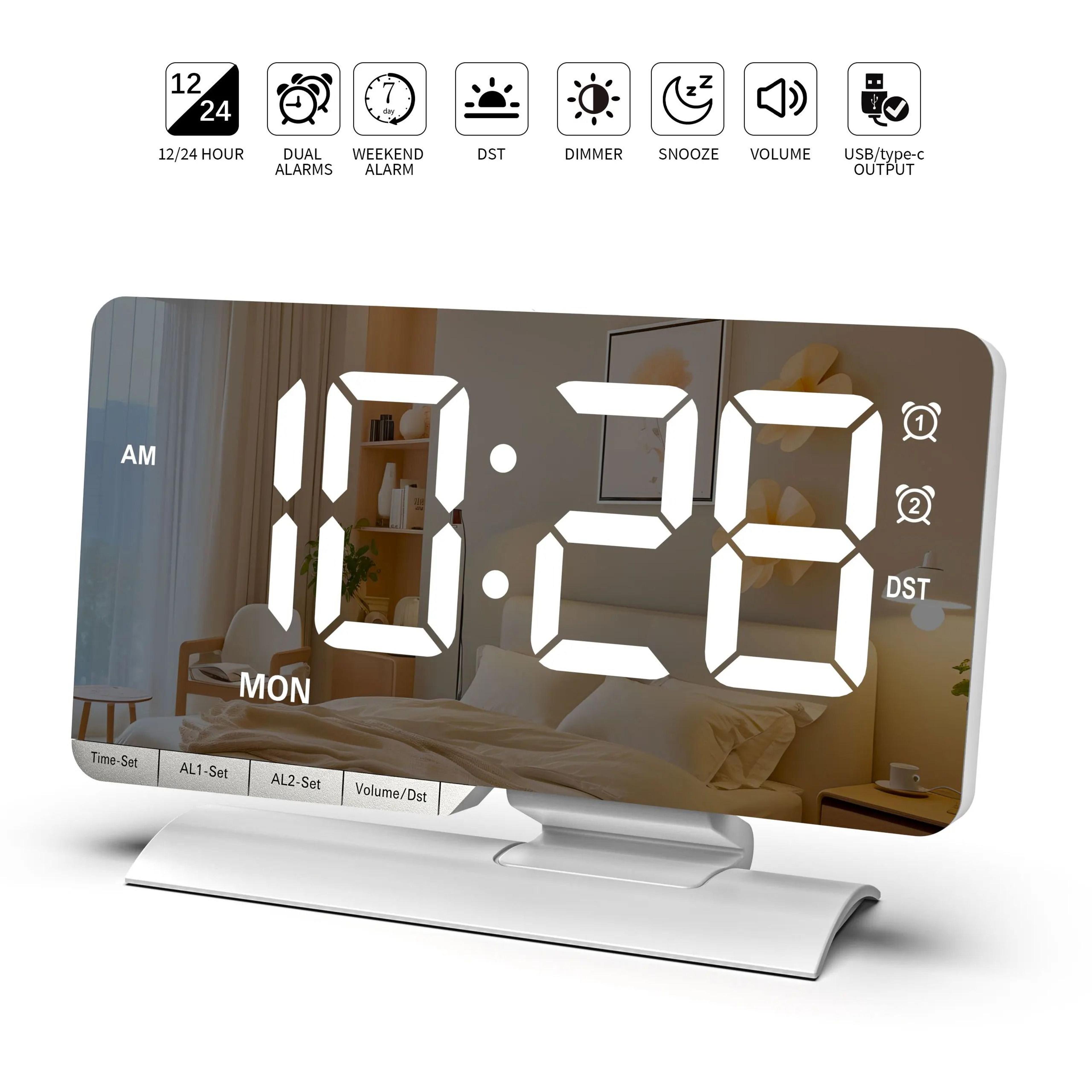 Smart Digital Adhan Prayer Clock With Large LED Display 0