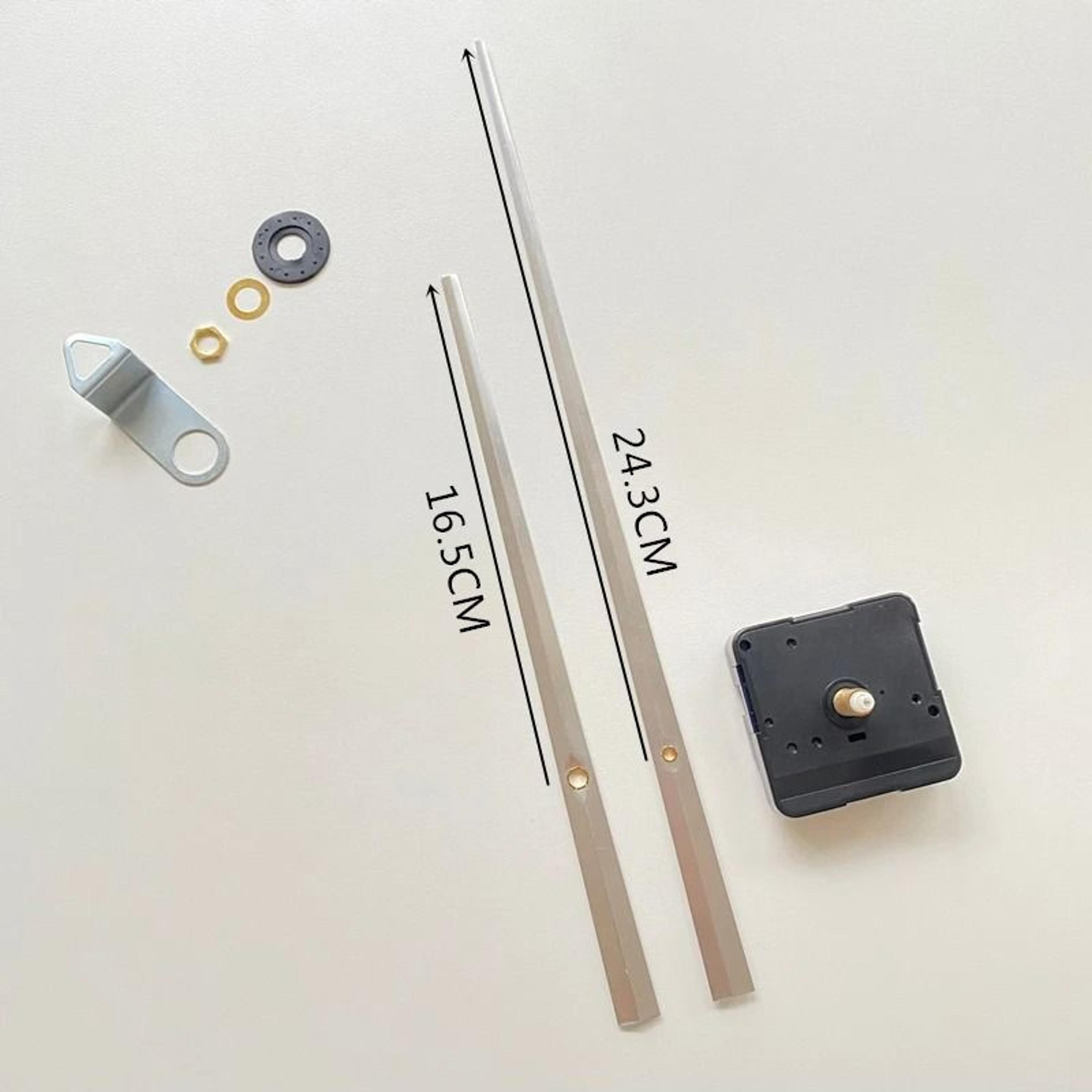 Large DIY Wall Clock Mechanism With Quartz Movement And Long Hands 6