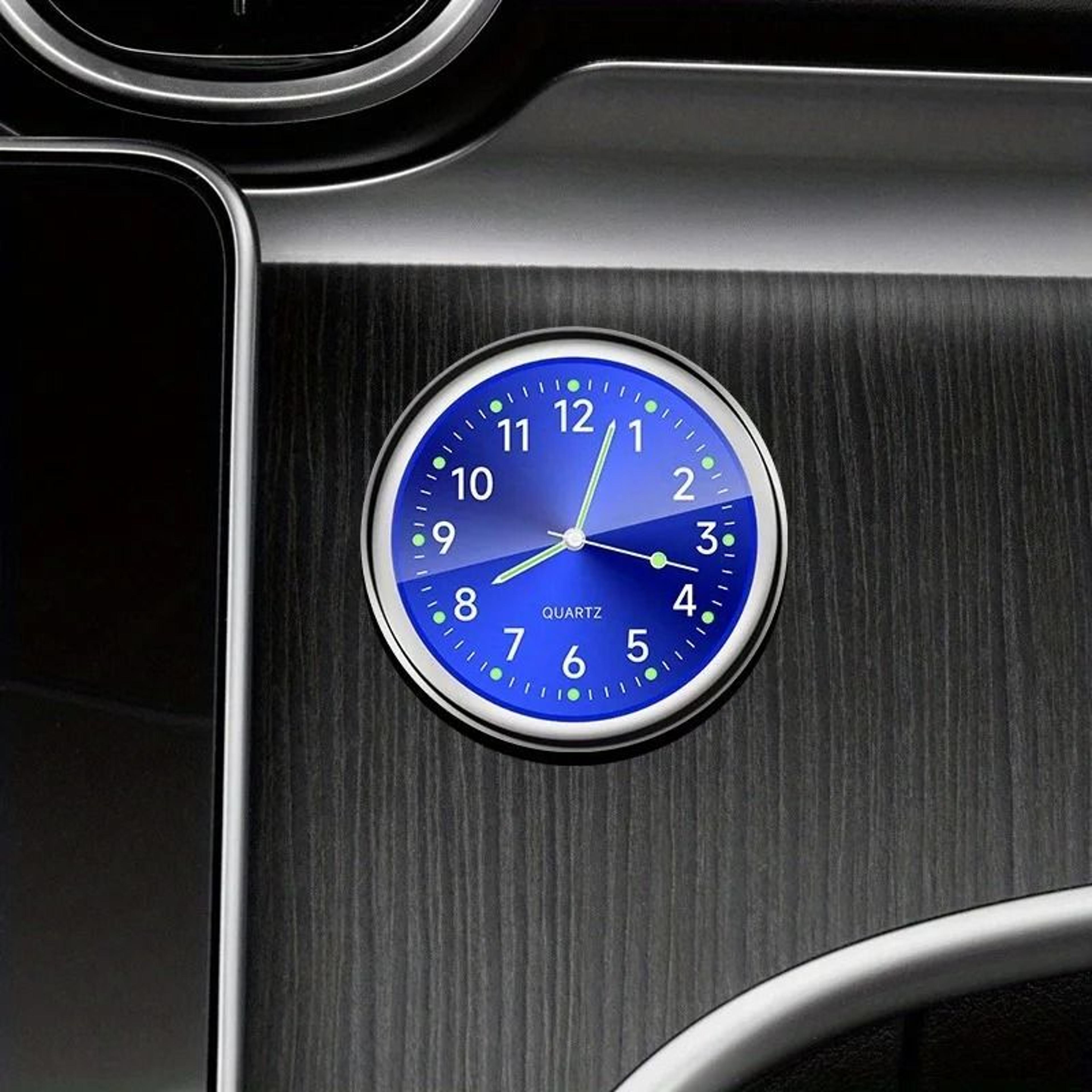 Mini Car Dashboard Clock With Luminous Quartz Display 3