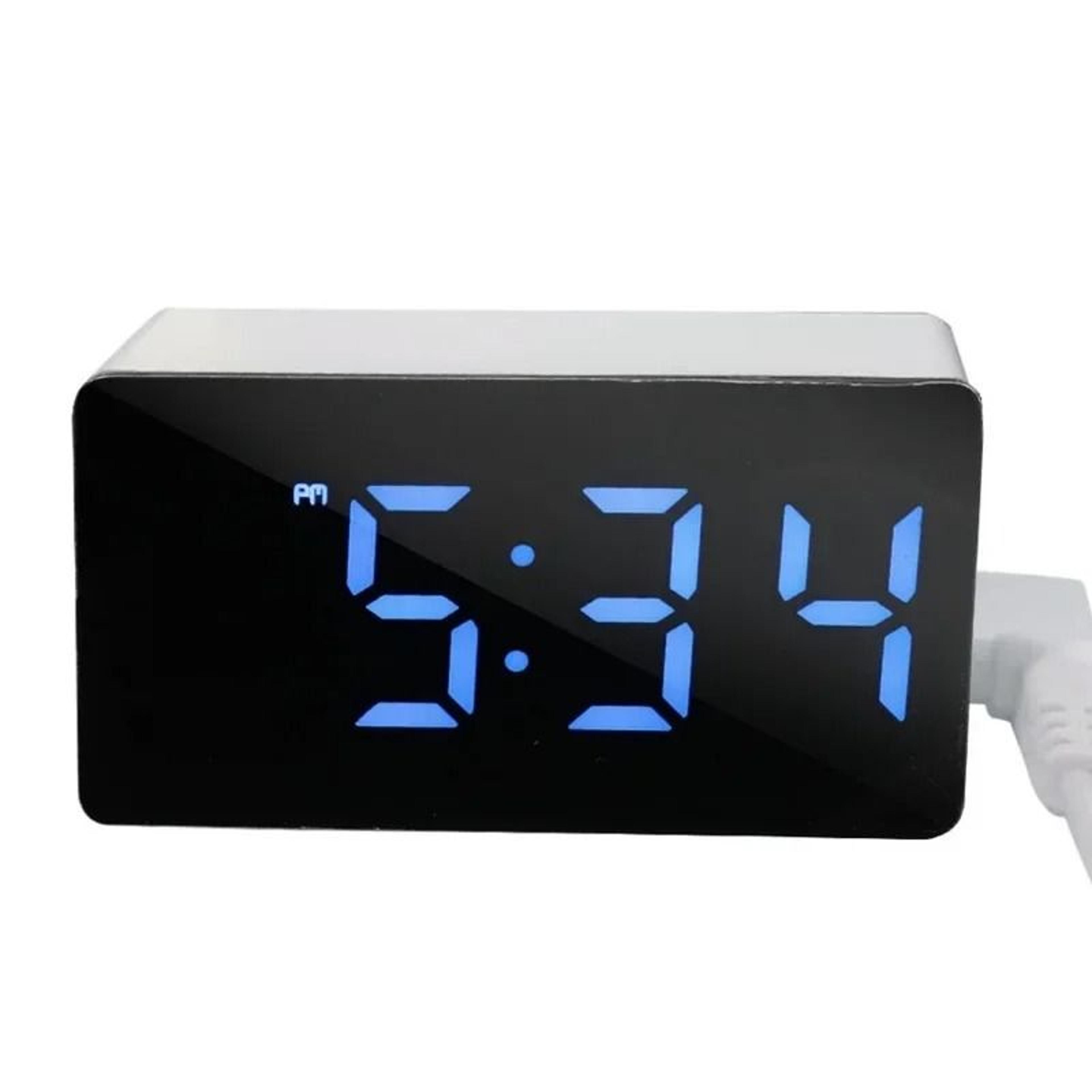 Smart Voice Control Alarm Clock With Temperature Display And Dual Alarms 3