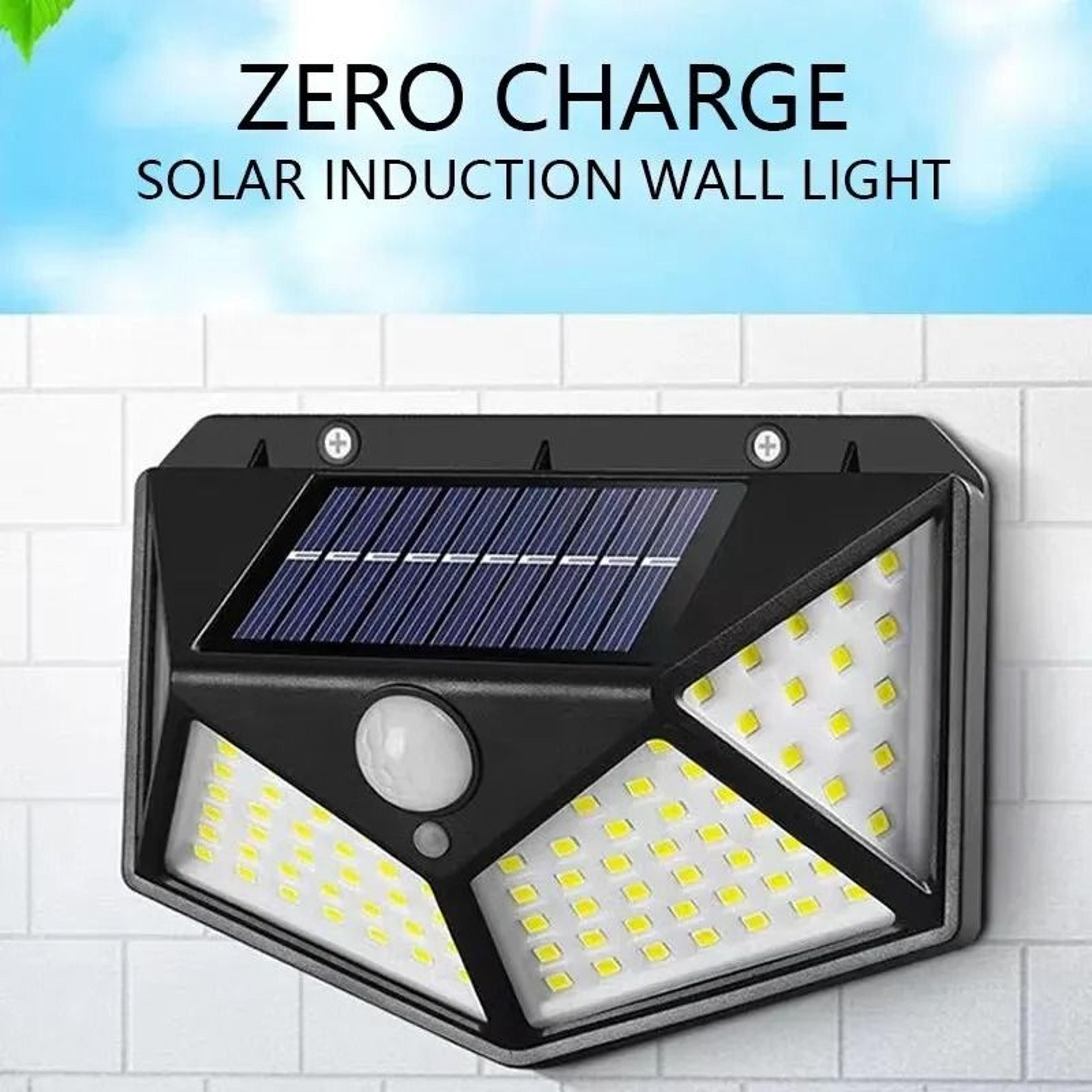 100 LED Solar Wall Light With Motion Sensor 8