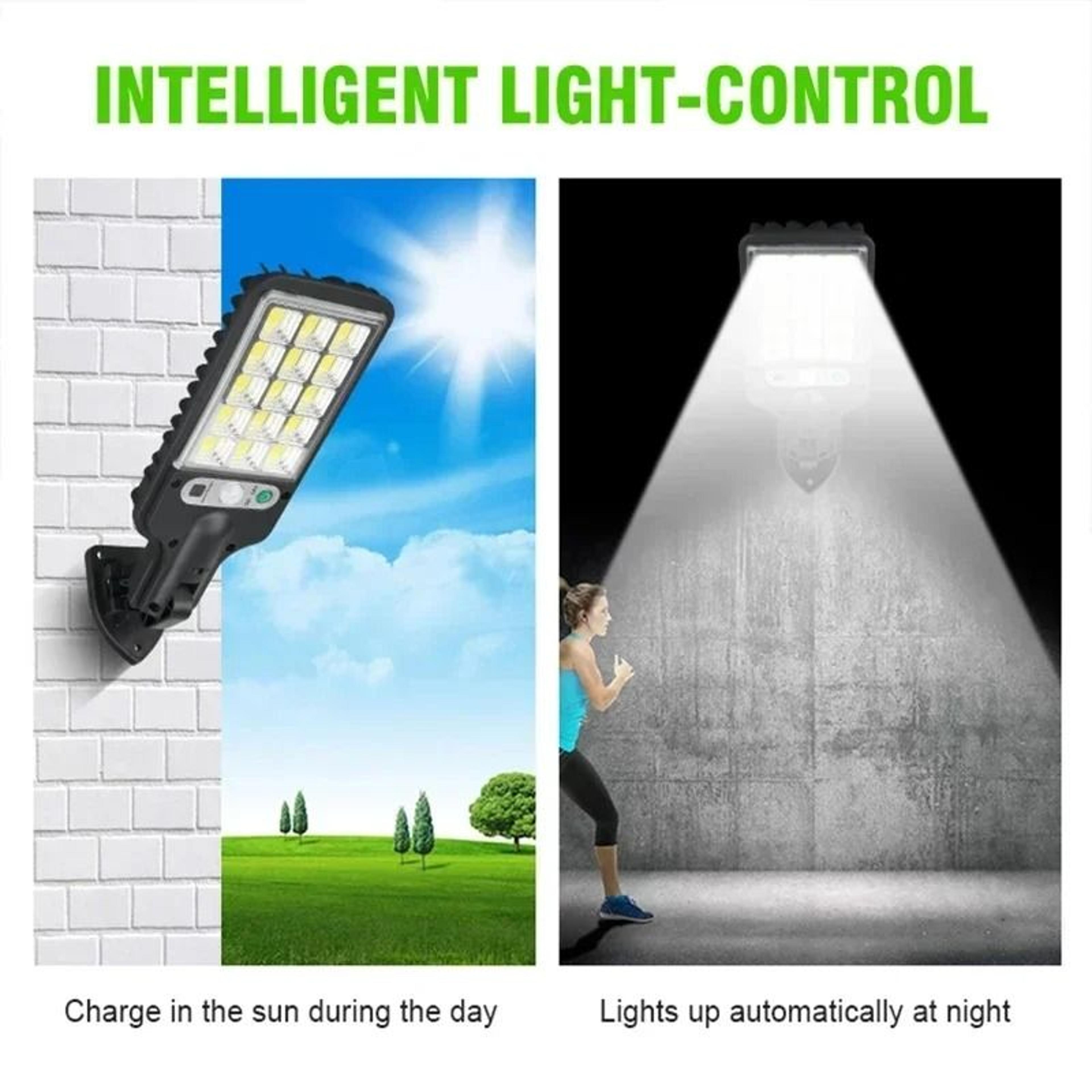 200 COB Solar Motion Sensor Security Light With 3 Lighting Modes 7