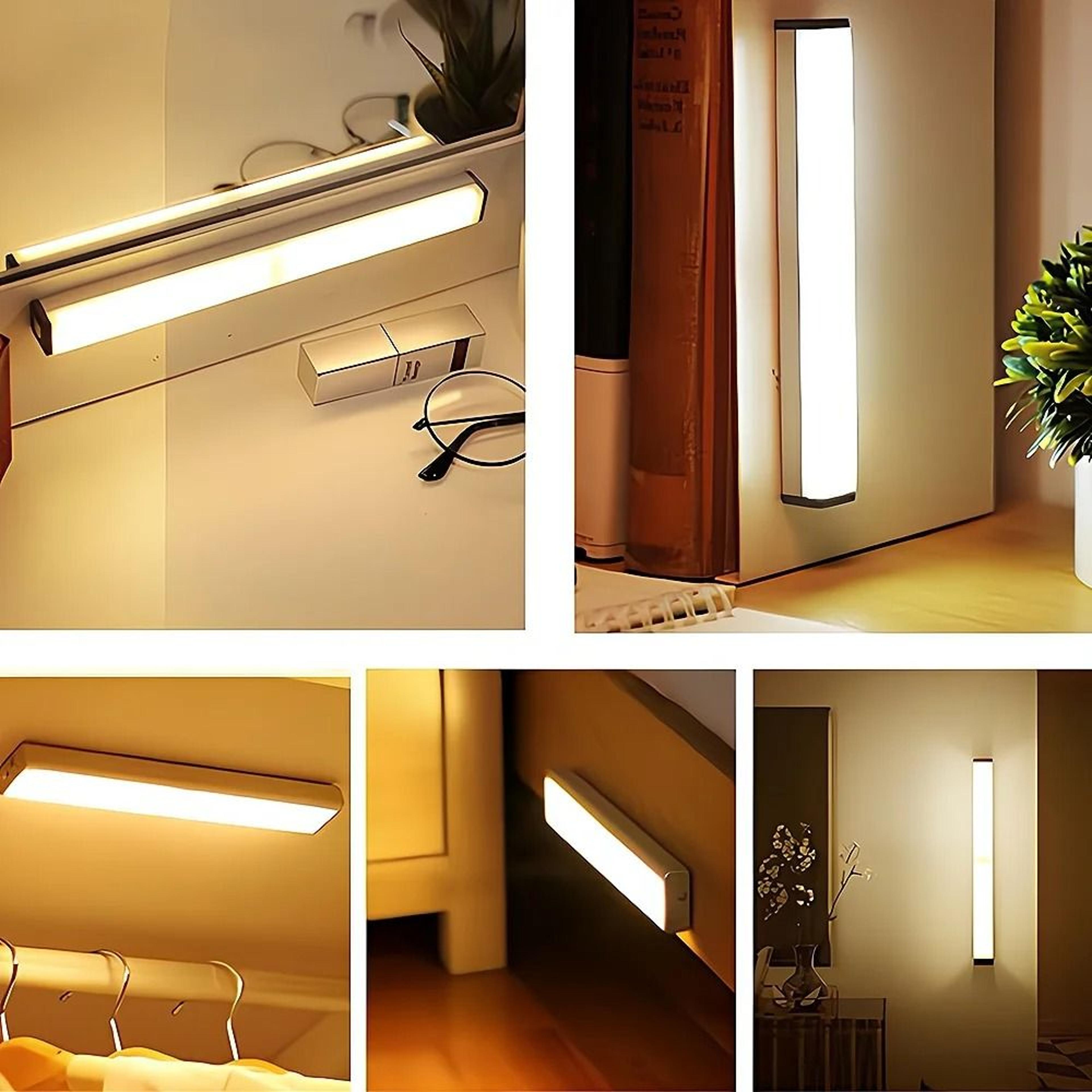 Rechargeable Motion Sensor Cabinet Light With Magnetic Mount 8