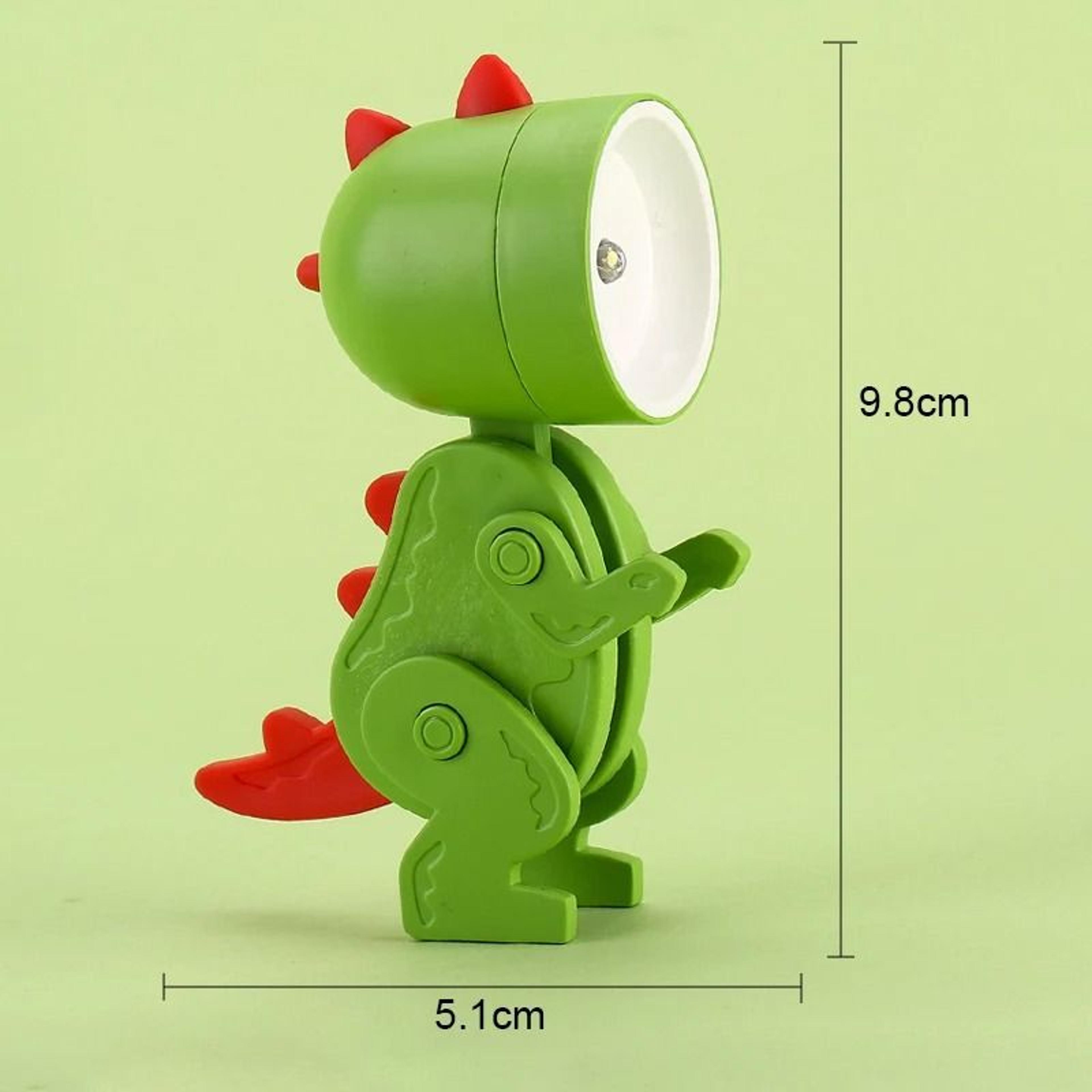 Mini Dinosaur LED Night Light Folding Battery Powered Bedside Lamp 2