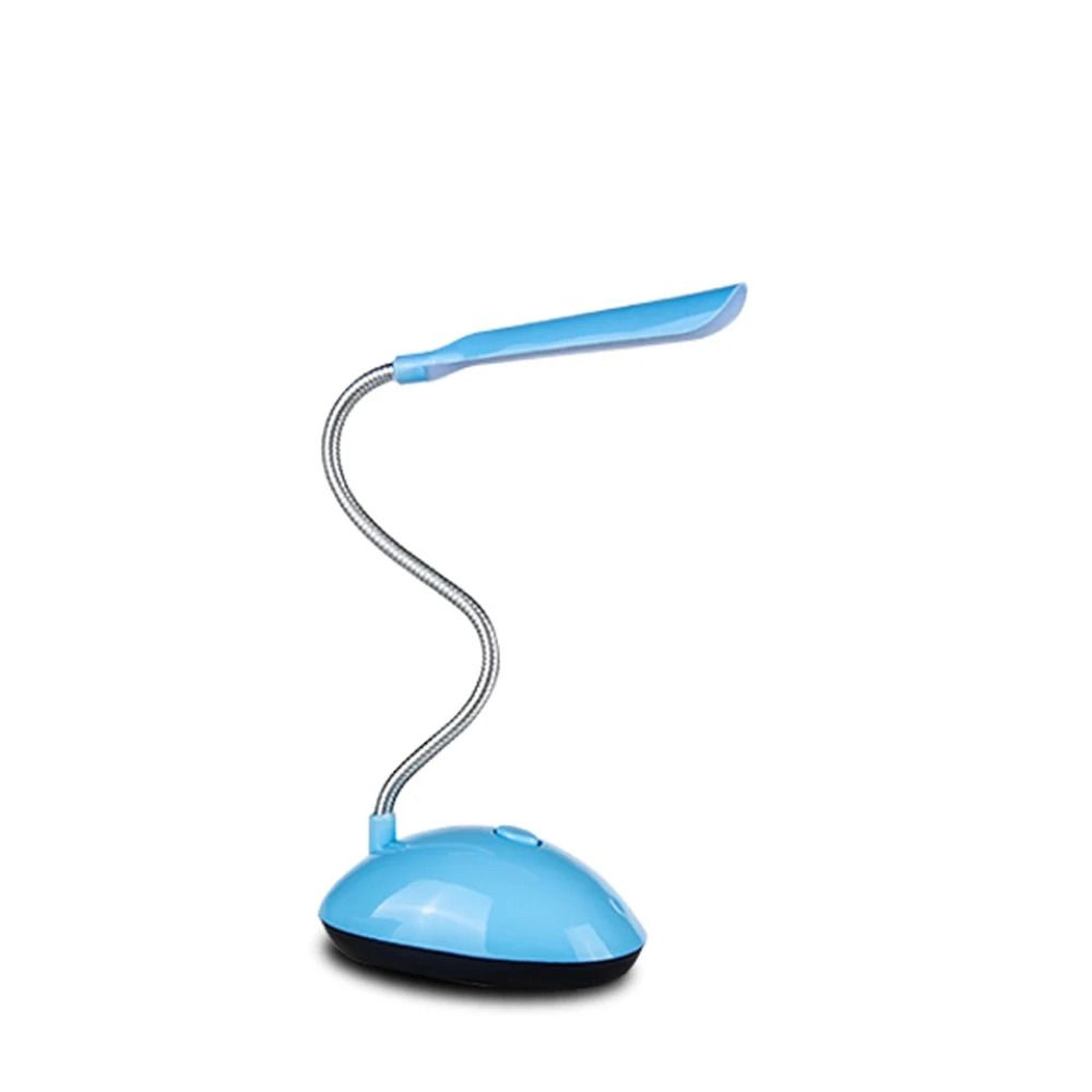 Mini LED Desk Lamp AAA Battery Powered Flexible Study Light 4