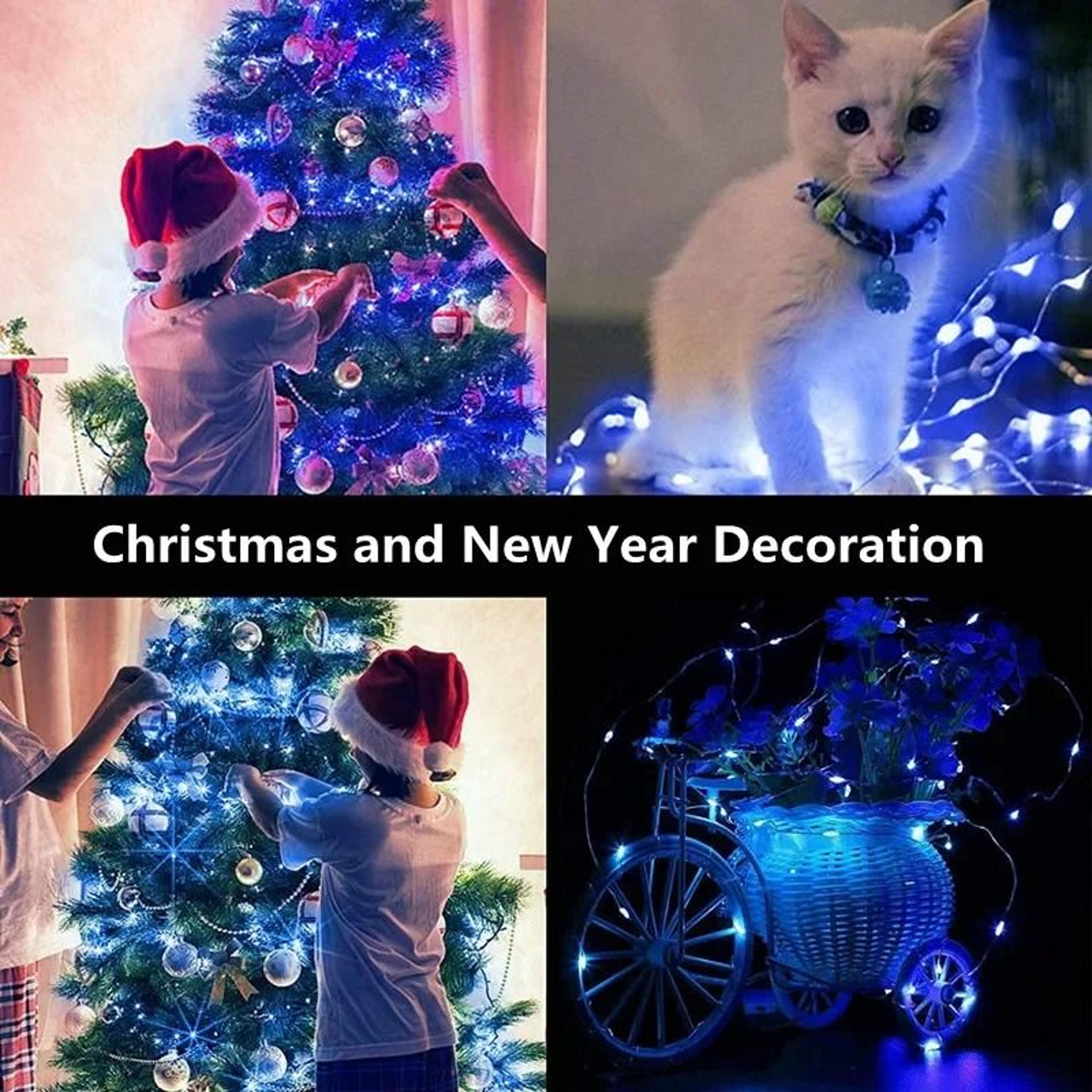 Button Battery LED Fairy String Lights For Christmas  Home Decor 6