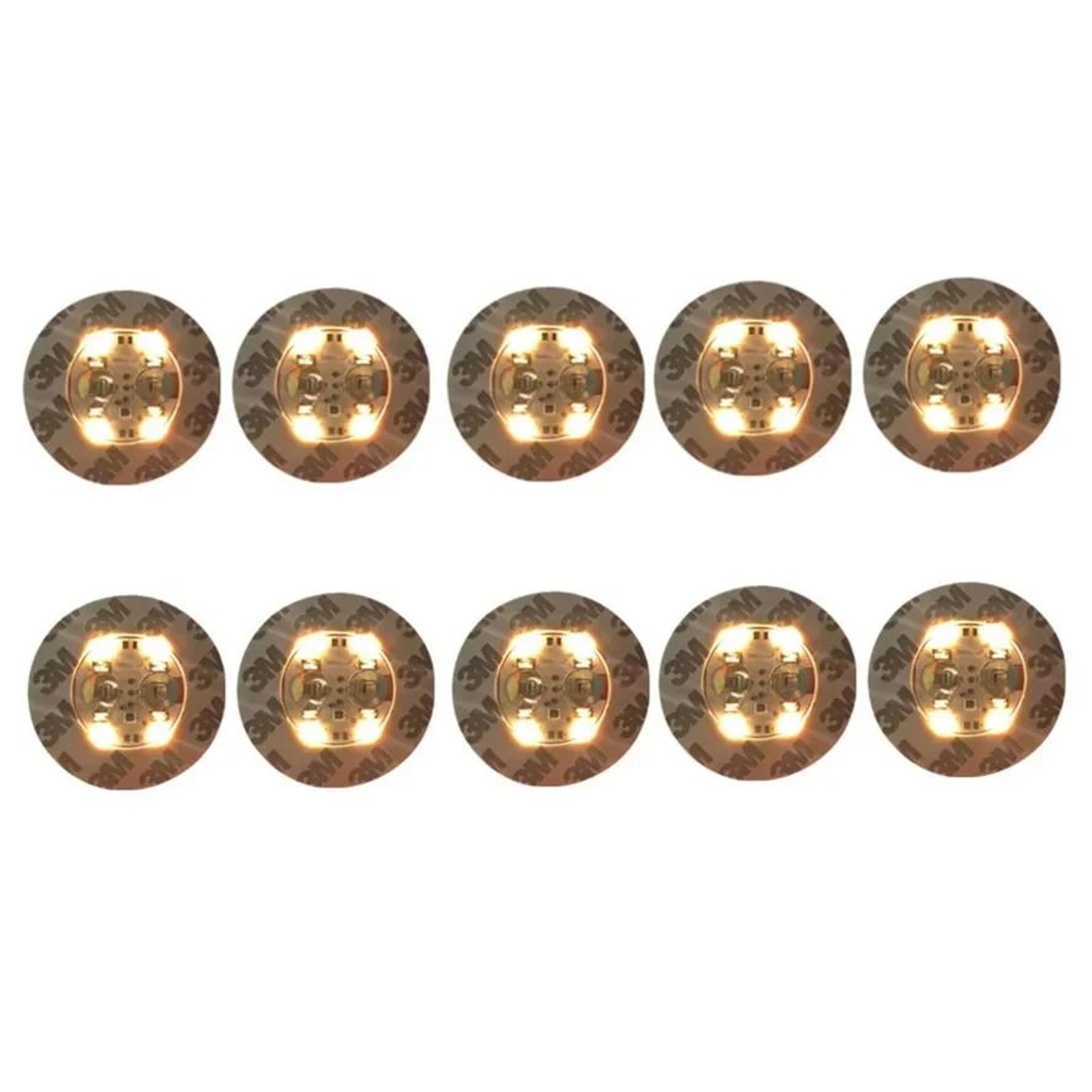 Light Up Coasters 3Mode Battery Powered Drink Pads 13