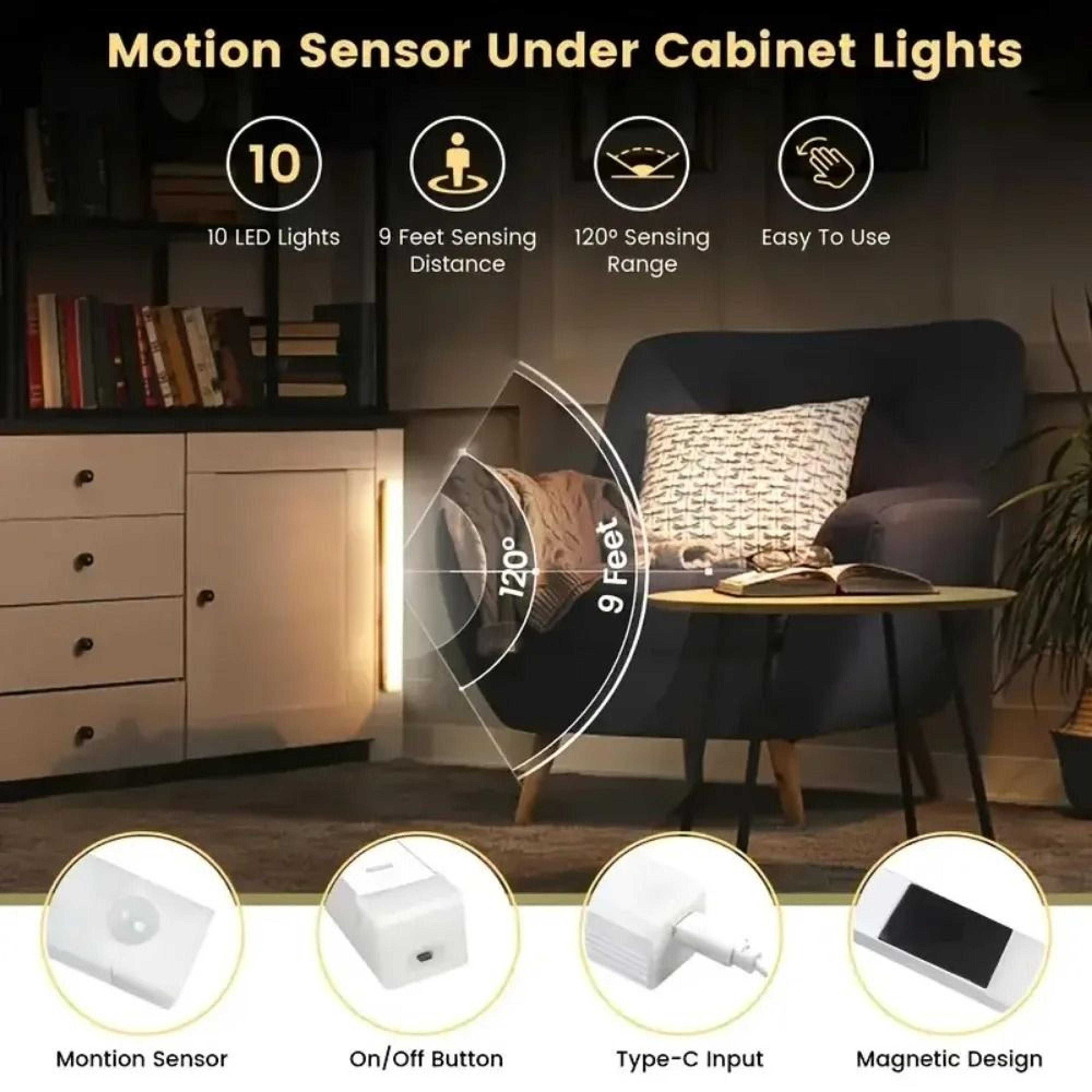 Rechargeable Motion Sensor Light Wireless LED Cabinet Lamp 6
