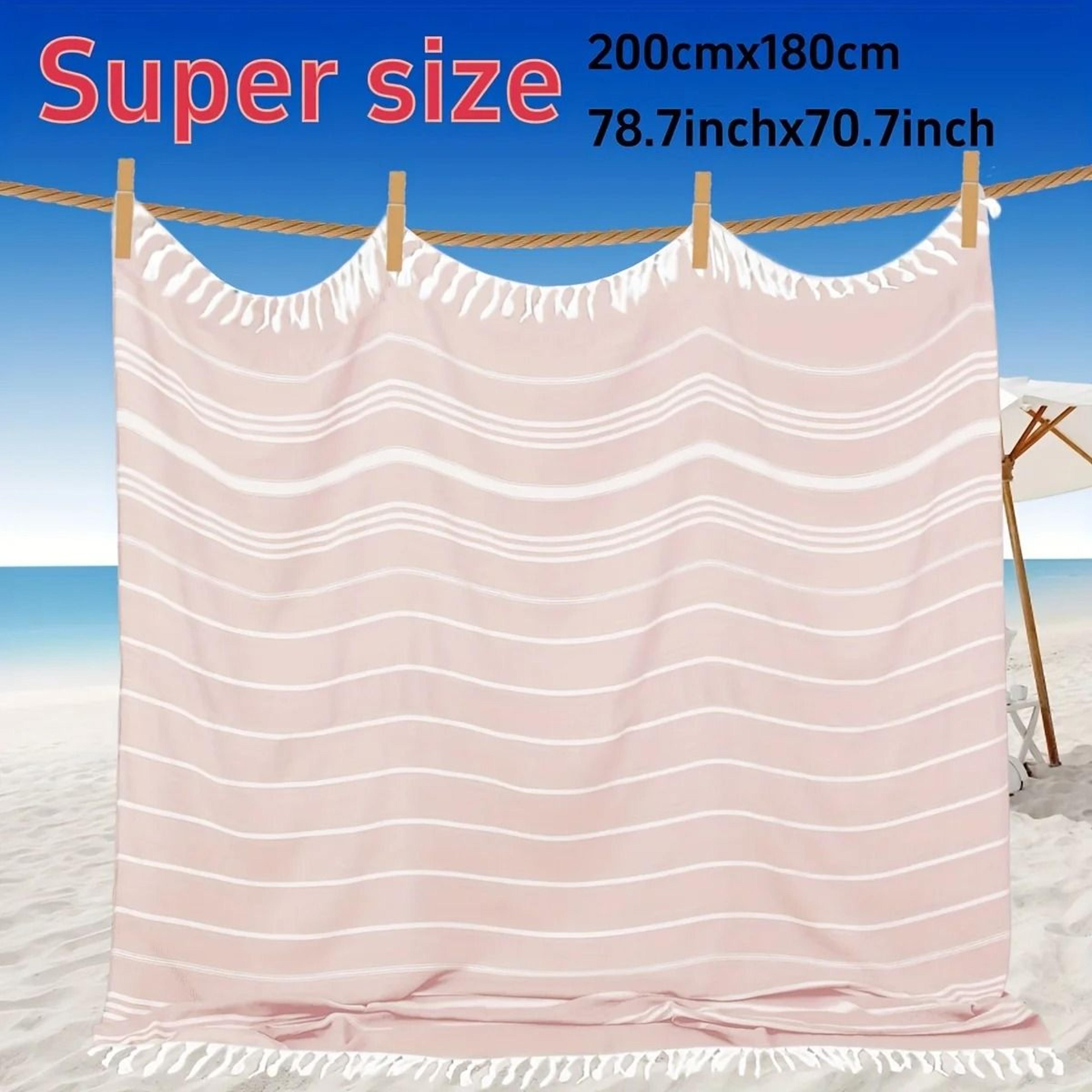 Giant Turkish Beach Towel Blanket Extra Large Quick Dry Throw 1