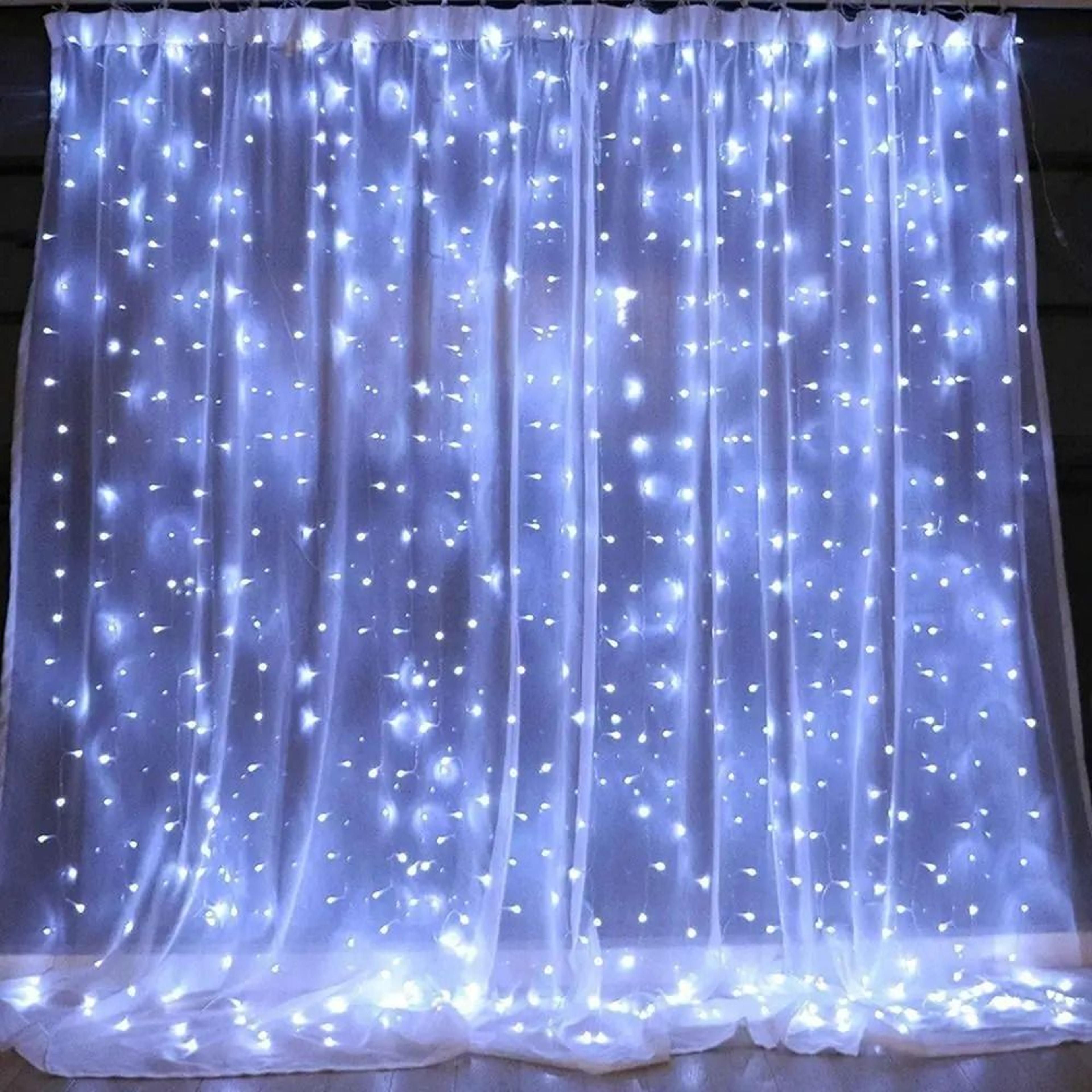 USB LED Curtain Fairy Lights With Remote And 8 Lighting Modes 3