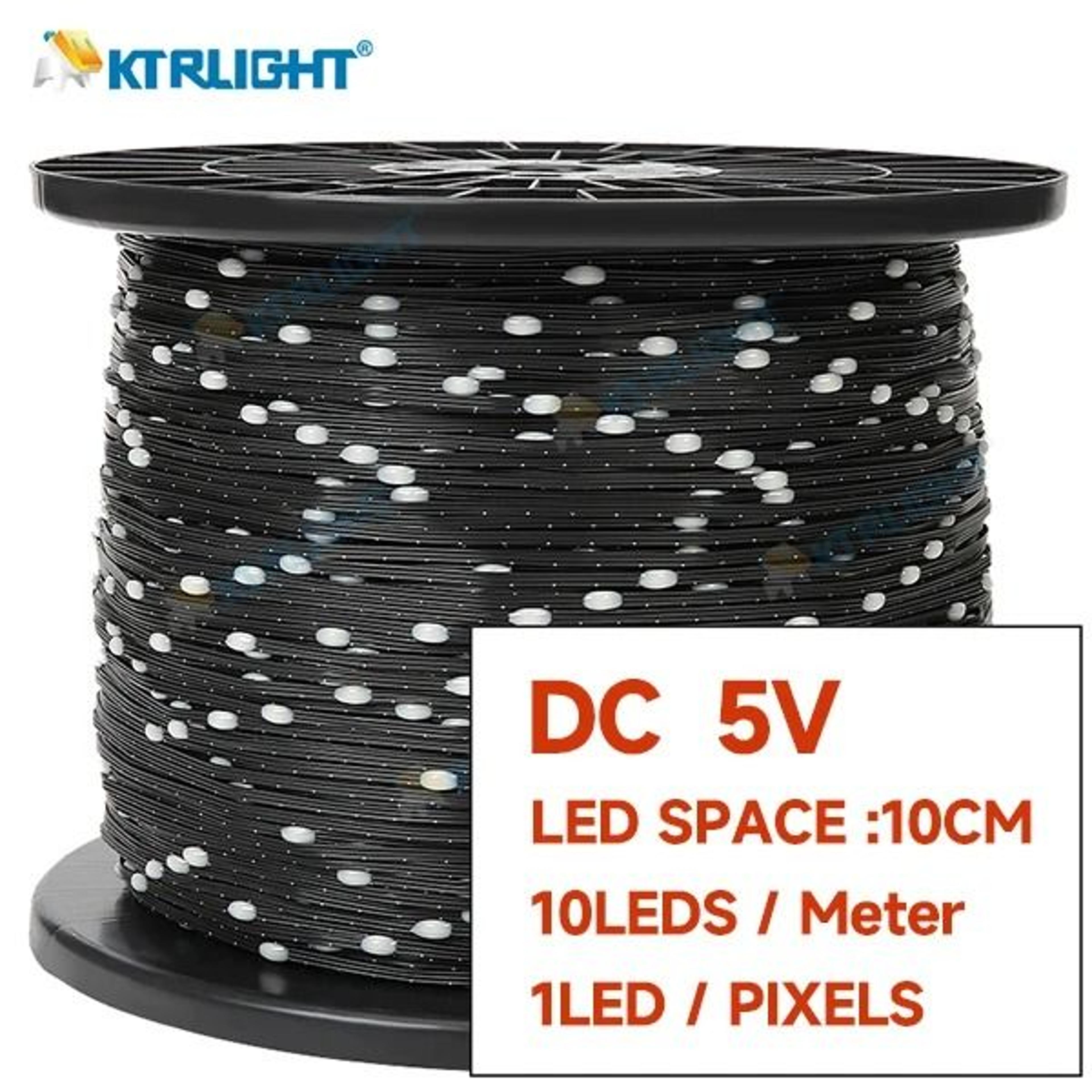 WS2811 5V RGB Addressable LED Curtain Lights For DIY Projects 1