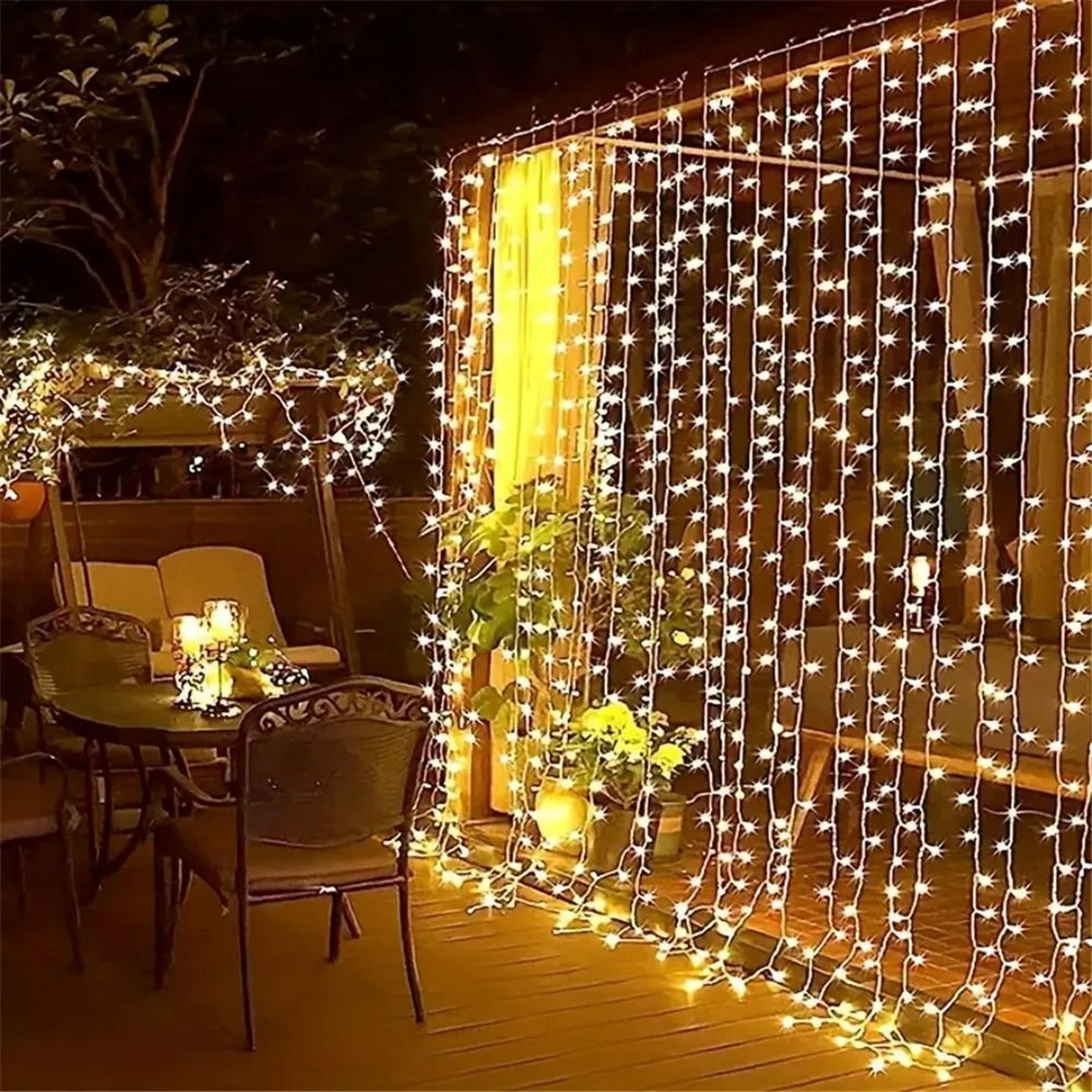 usb led curtain fairy lights with eight modes for magical celebrations