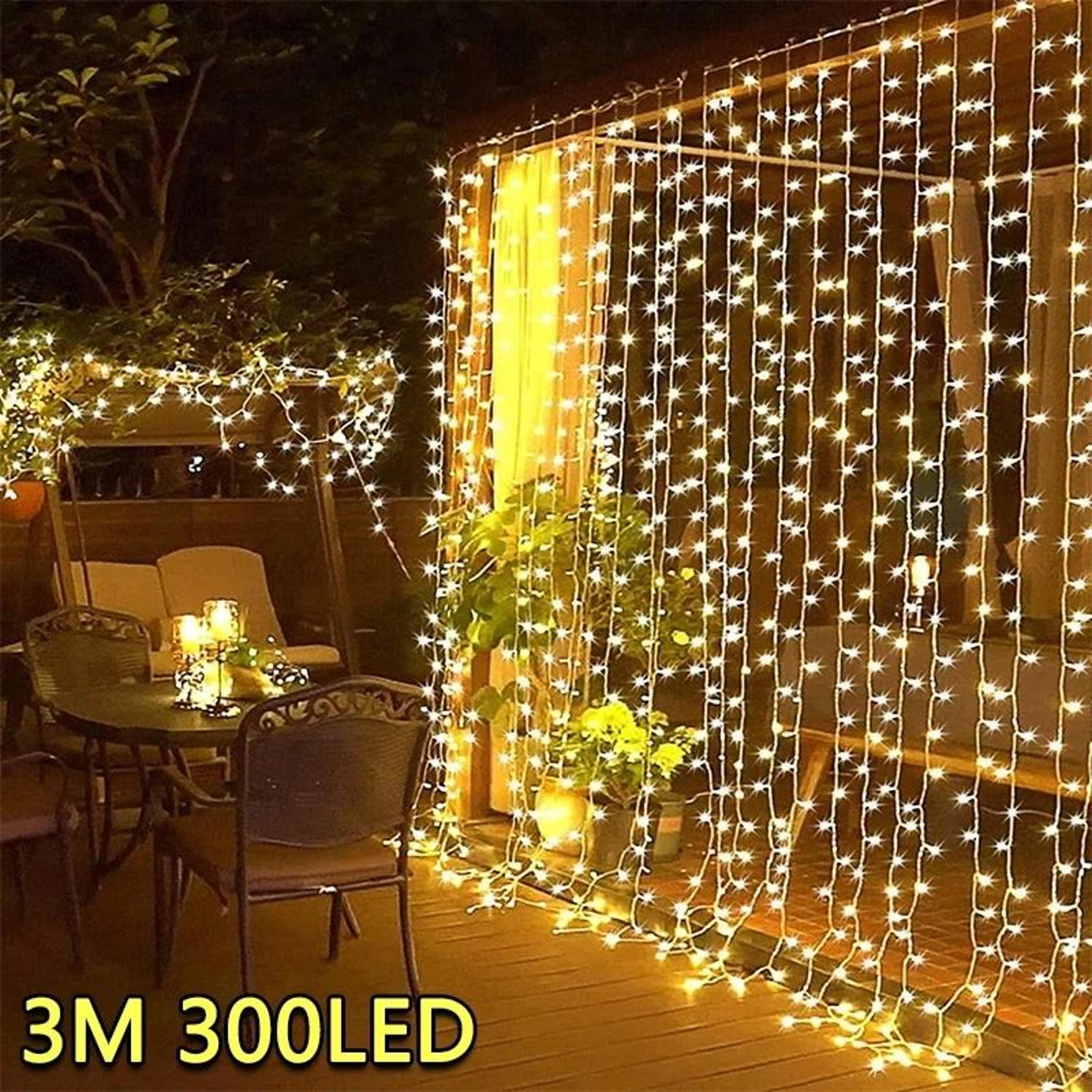 dreamy 3m usb curtain fairy lights for effortless festive ambiance anywhere