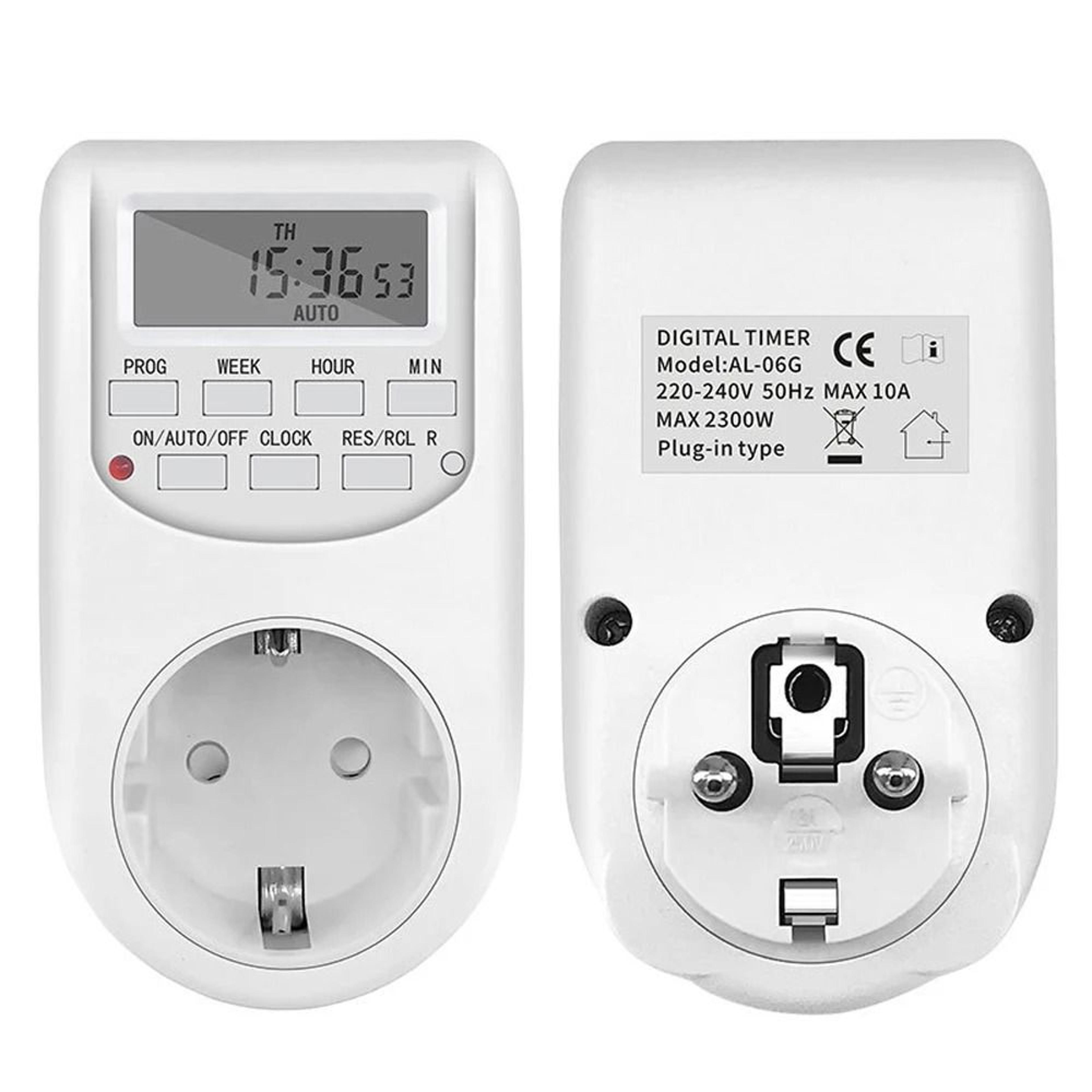 Energy Saving EU Plug Timer For Smarter Weekly Appliance Power Control 3