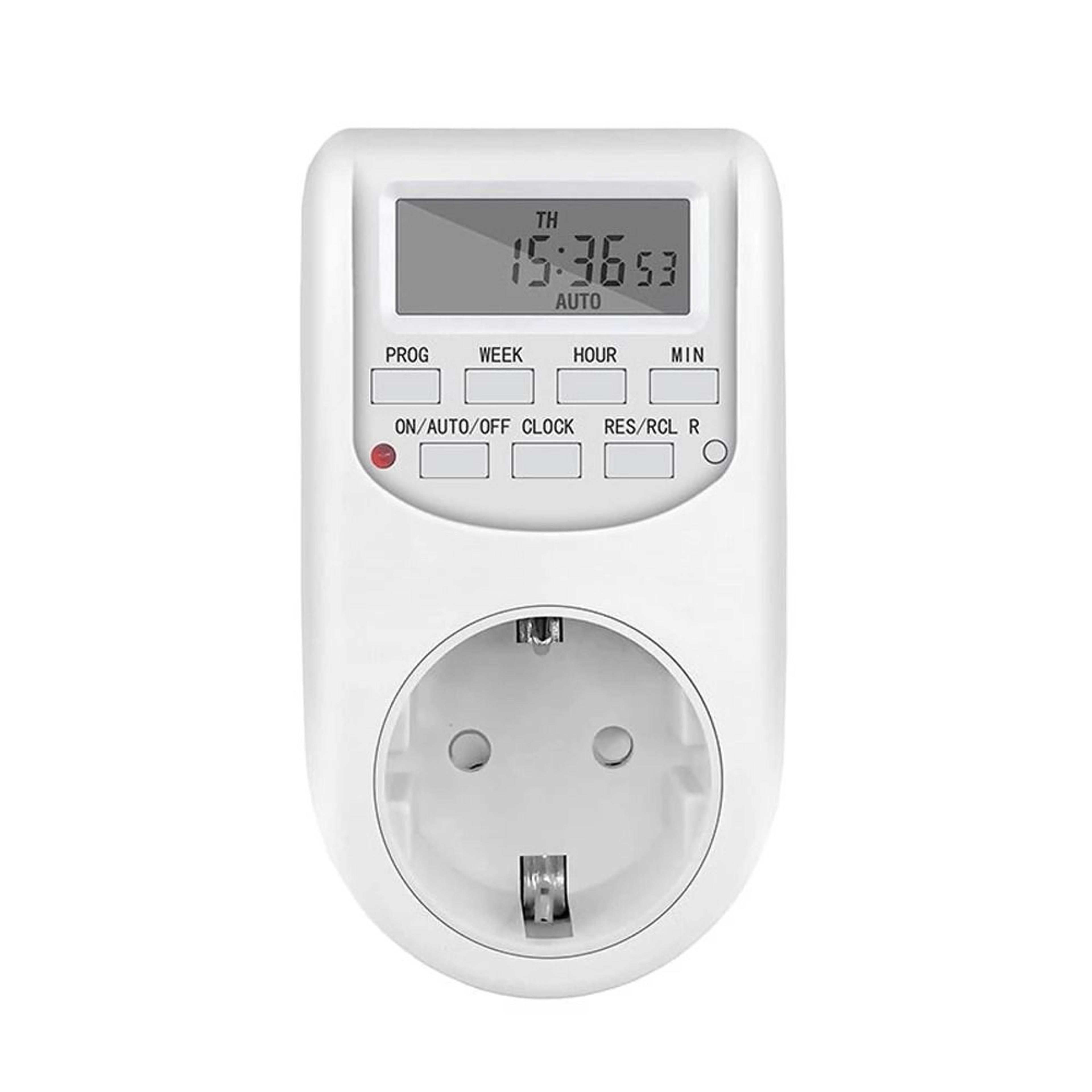 Energy Saving EU Plug Timer For Smarter Weekly Appliance Power Control 6