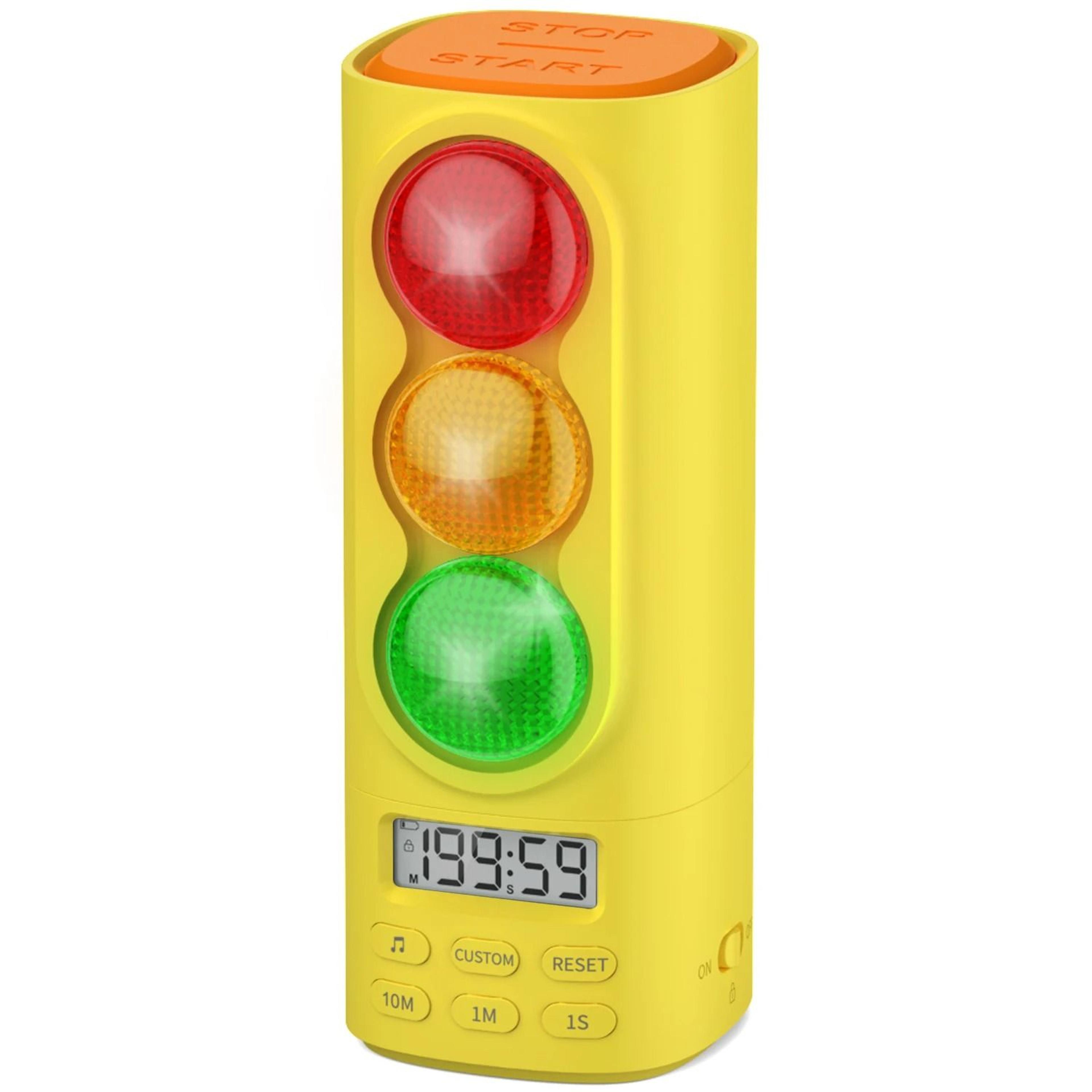 BrightPath Visual Timer For Kids Traffic Light Timer And Digital Countdown Clock 2