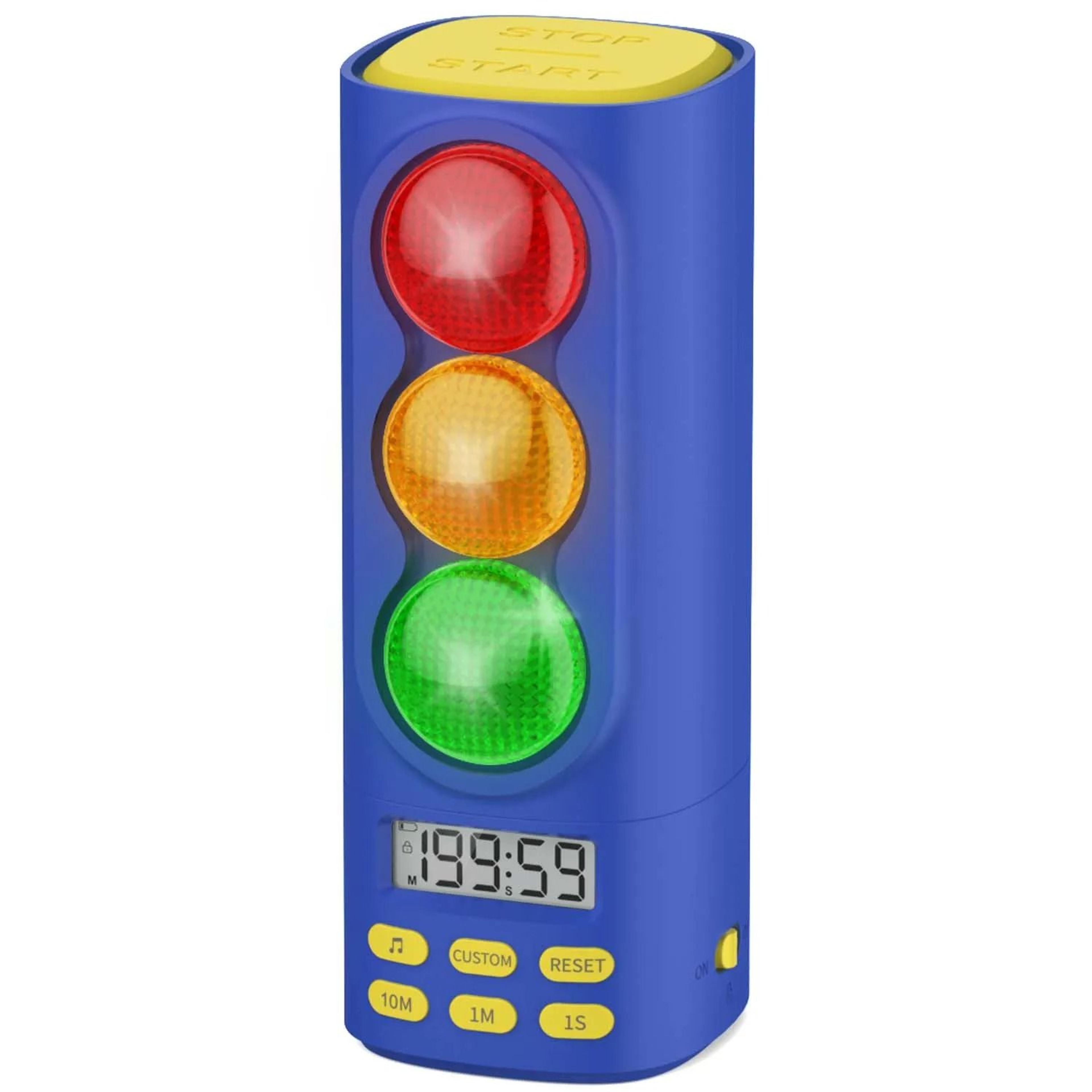 BrightPath Visual Timer For Kids Traffic Light Timer And Digital Countdown Clock 3