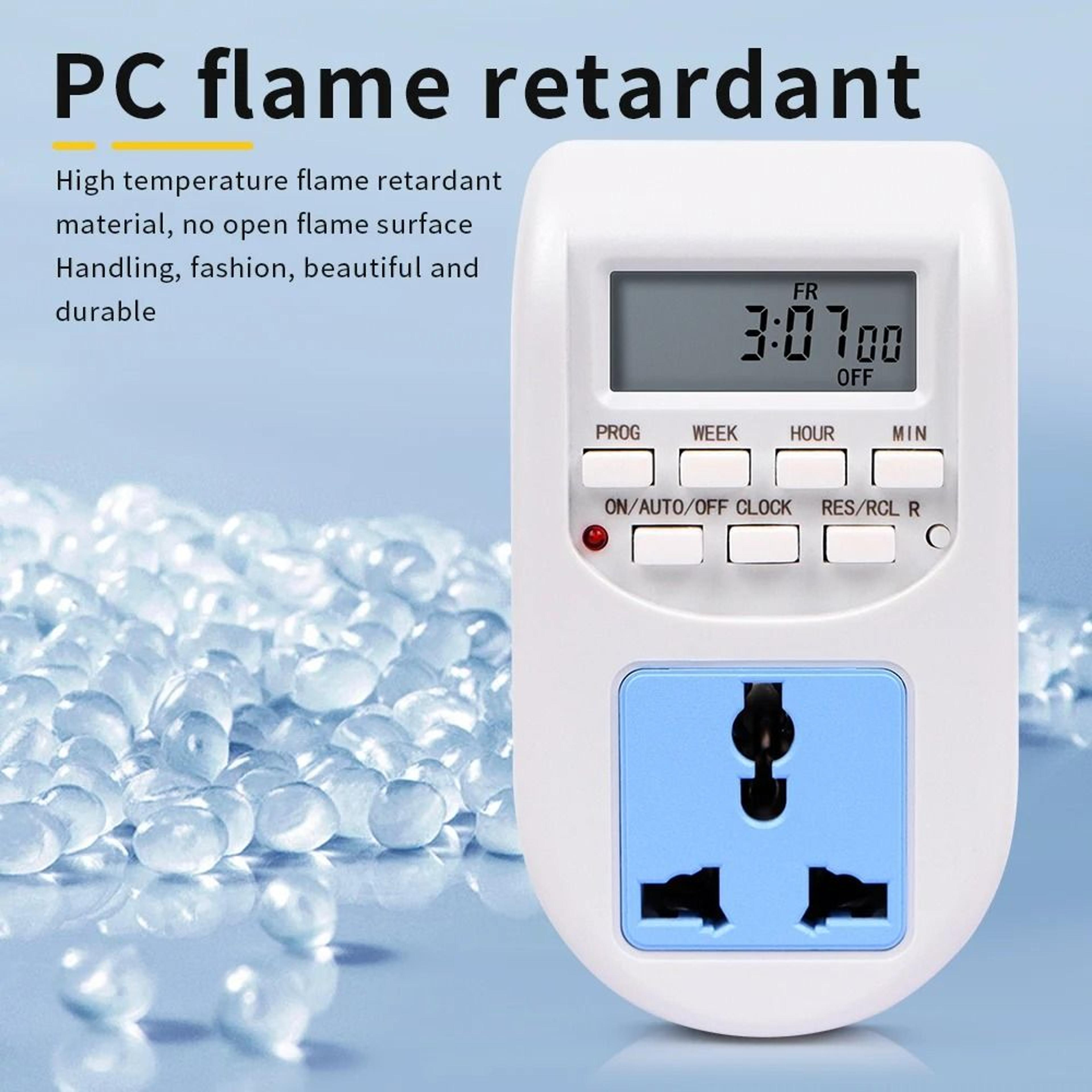 Smart 220V Programmable Timer Socket With Weekly Timer Switch And EU Plug 6
