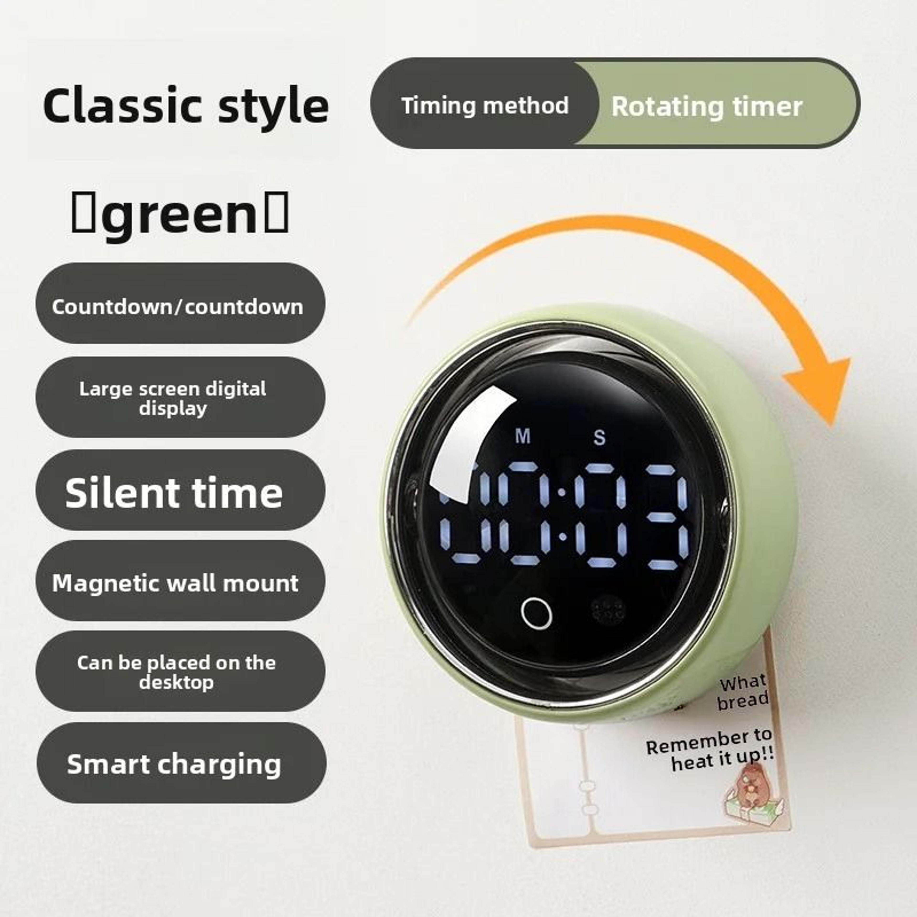 HandsFree Voice Controlled Kitchen Timer And Magnetic Digital Timer 2