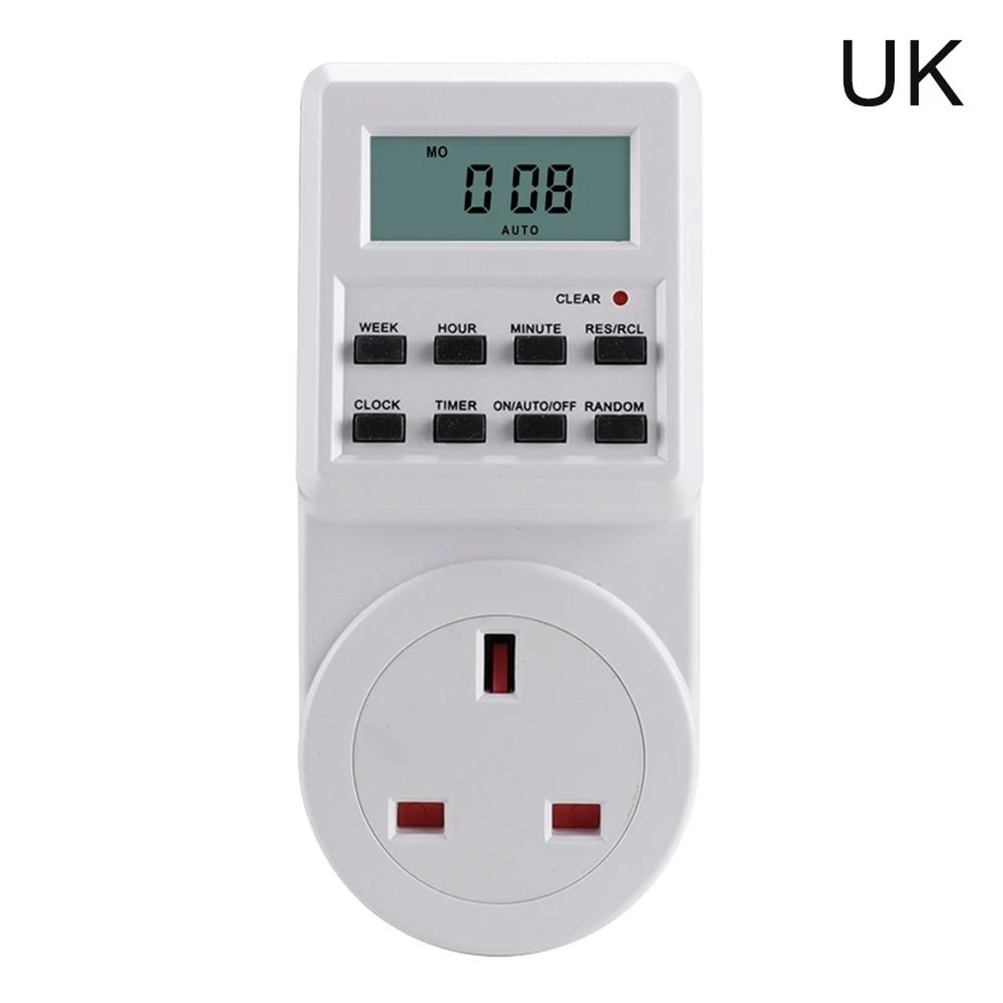 Smart Digital Timer Outlet With 7Day Programmable Timer 3