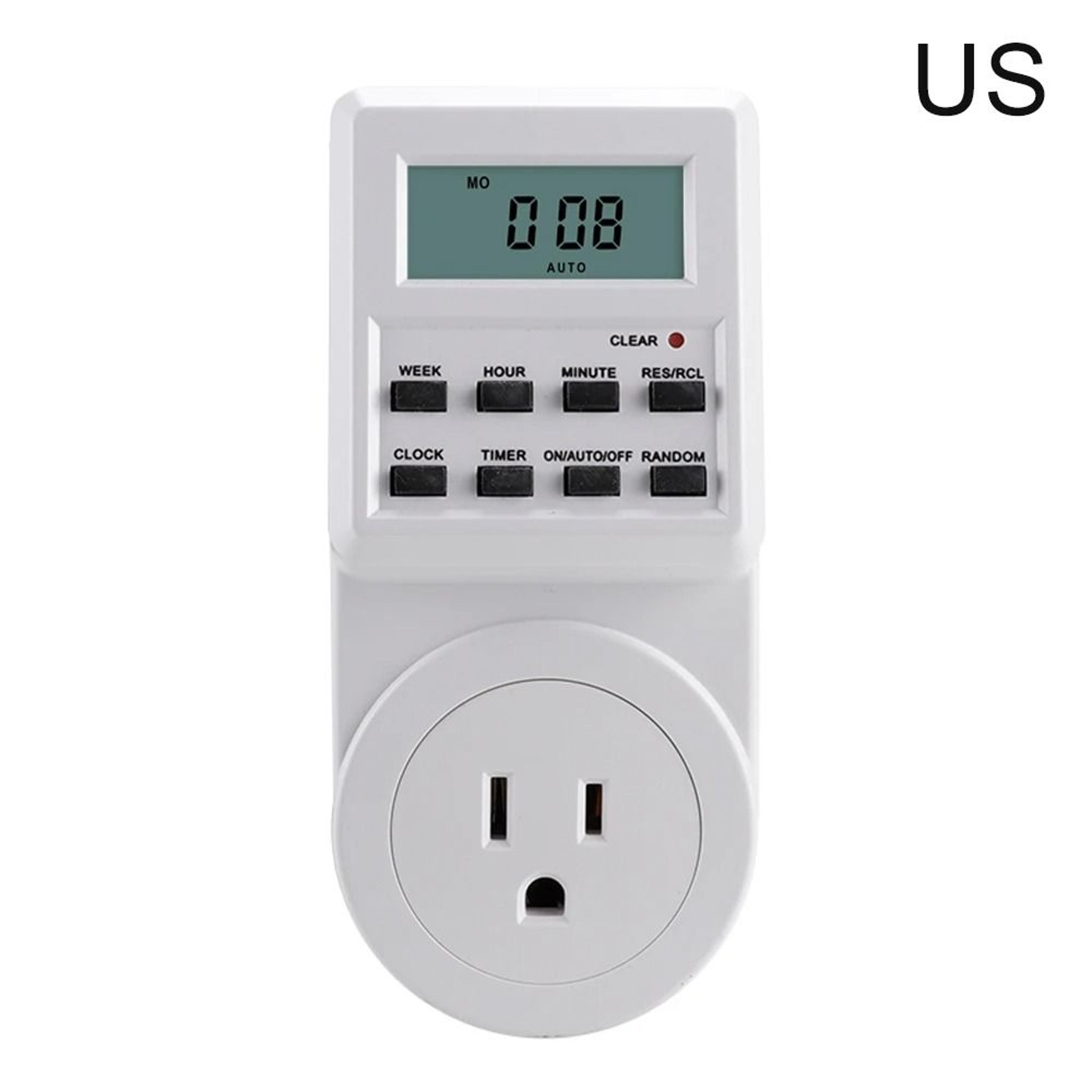 Smart Digital Timer Outlet With 7Day Programmable Timer 1
