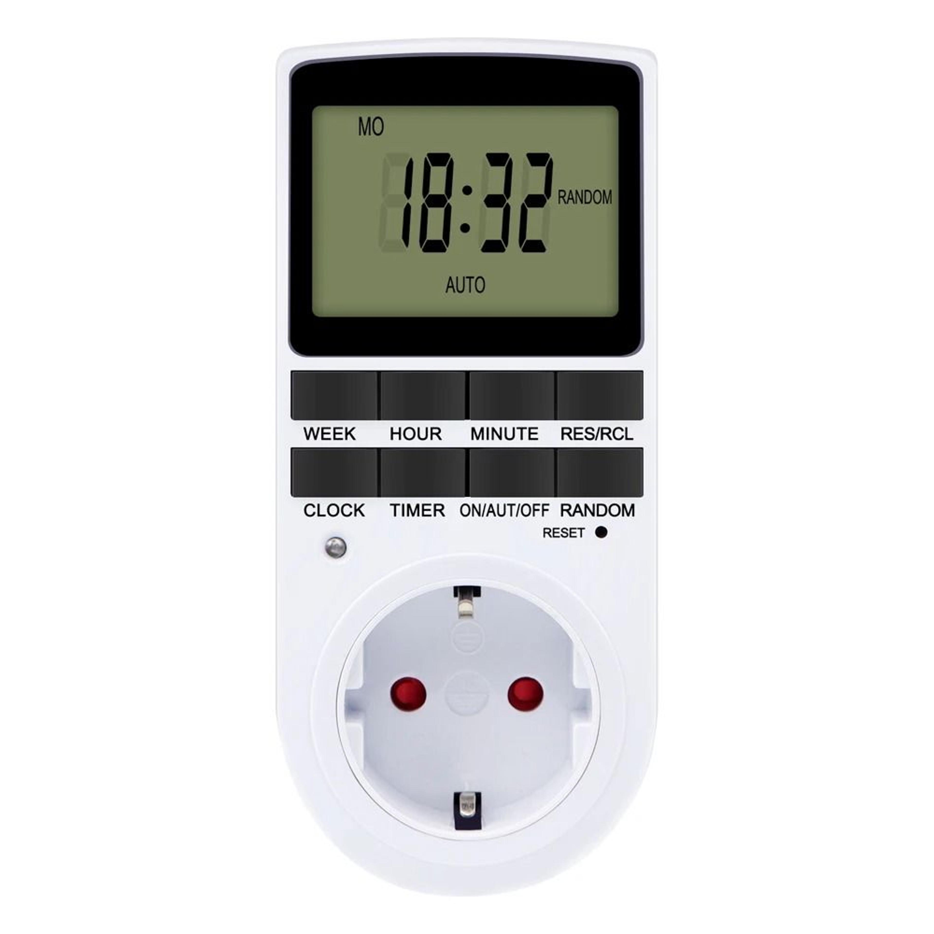 MultiRegion 24Hour Timer Plug And Programmable Timer Socket 2