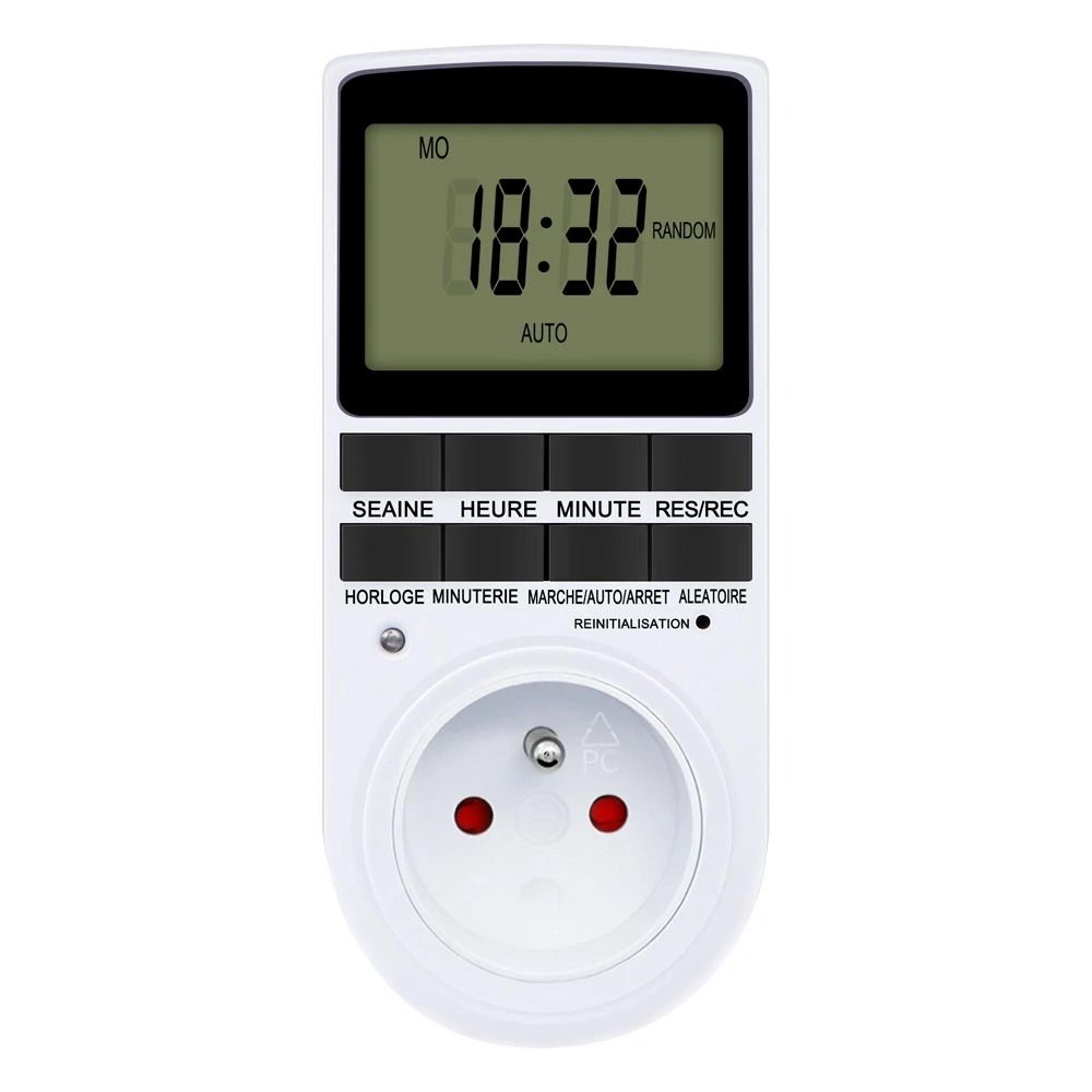 MultiRegion 24Hour Timer Plug And Programmable Timer Socket 5