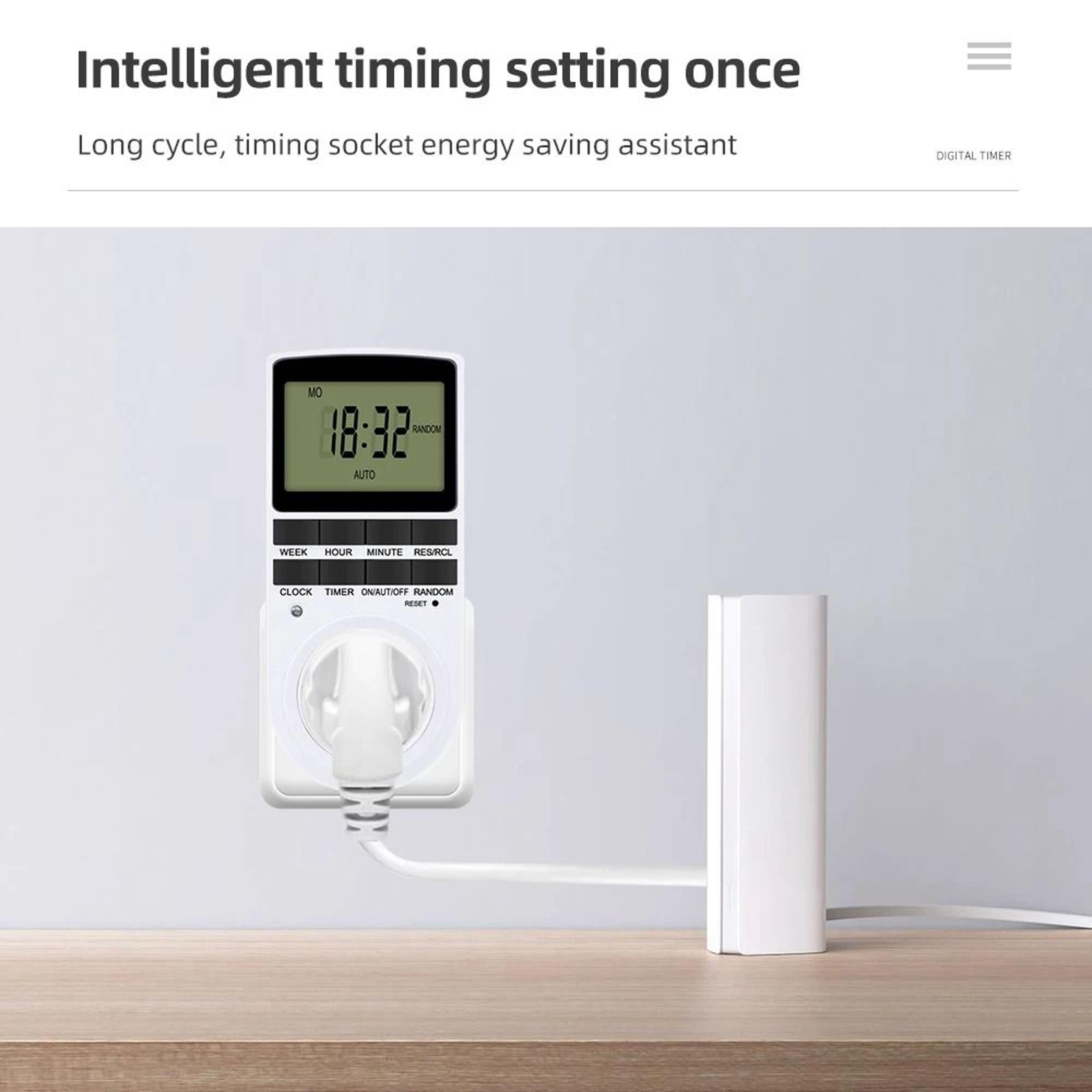 TM02 Programmable Outlet Timer And Digital Timer Socket 11