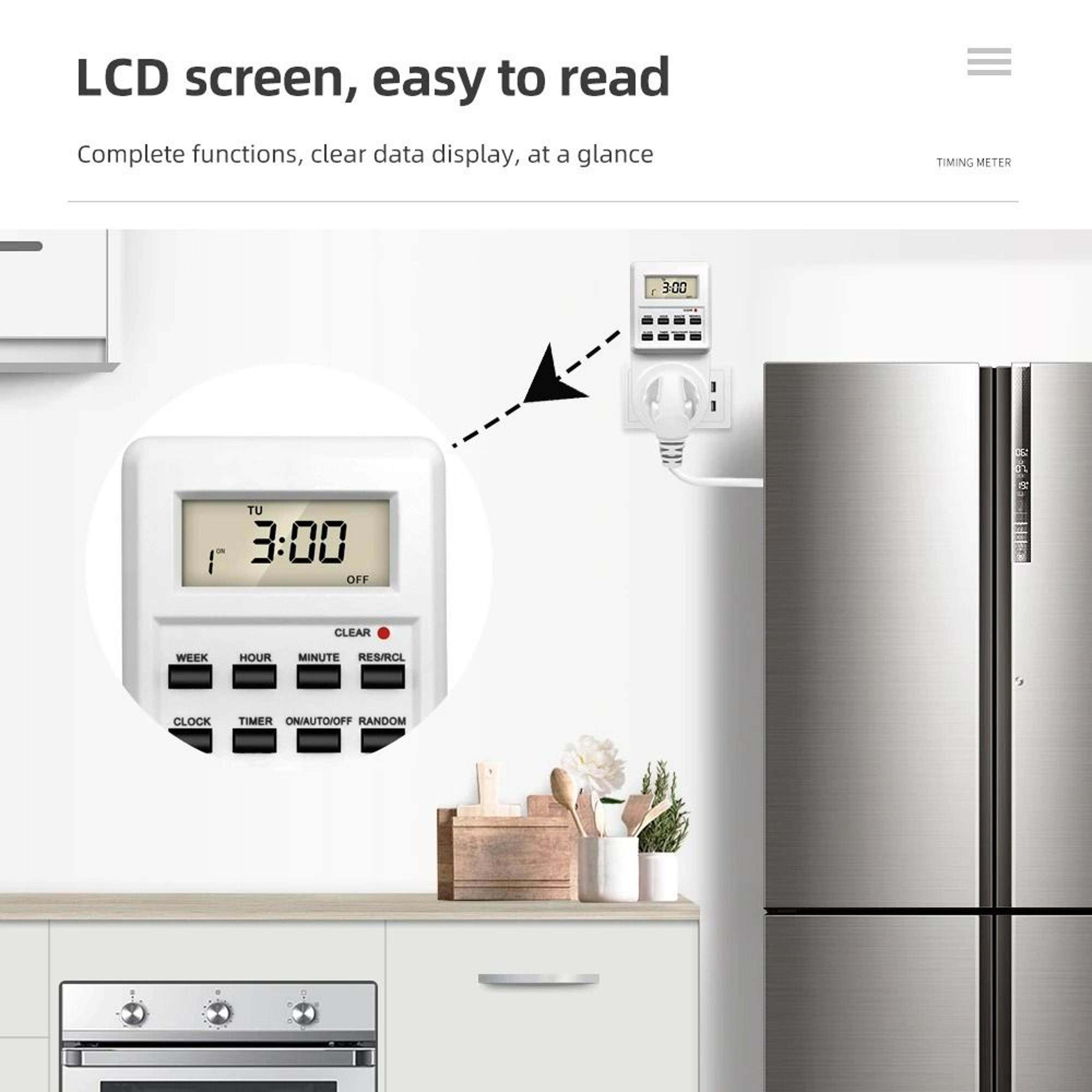 DailyControl Digital Timer Switch And Programmable Outlet Timer 13