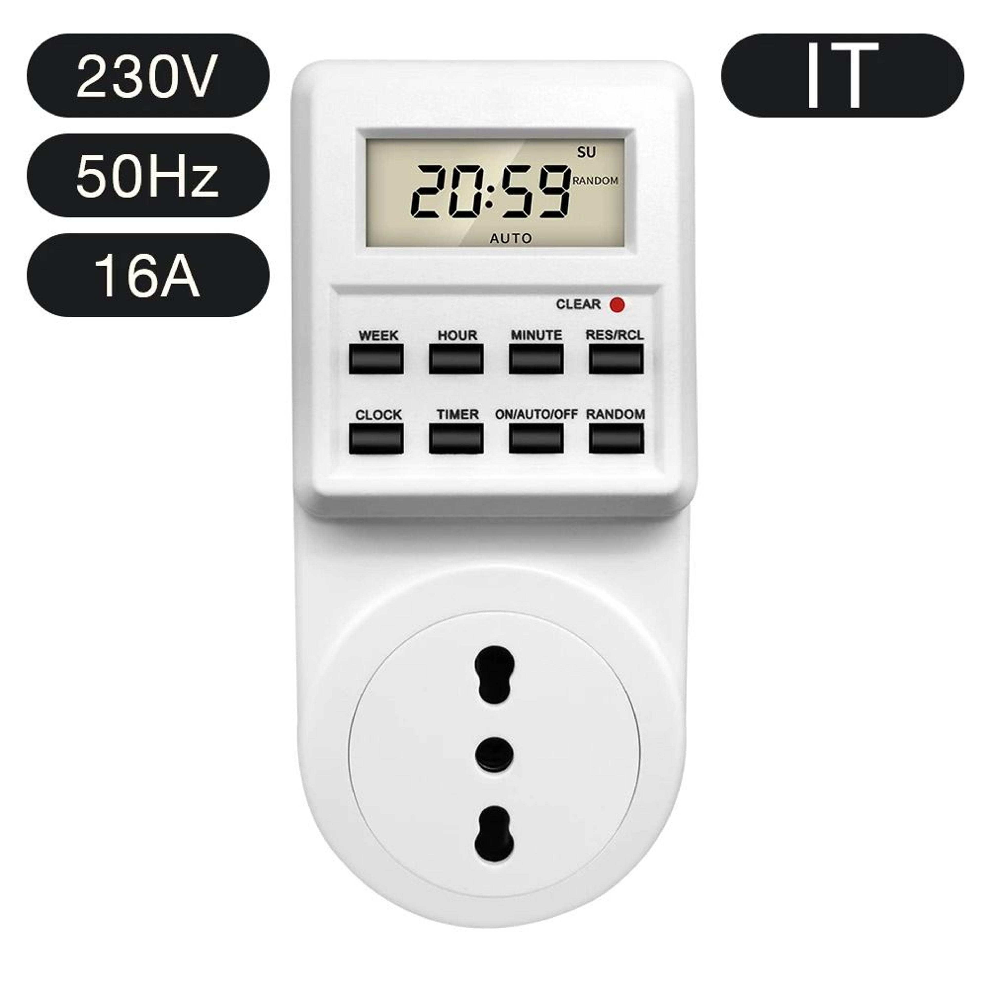 DailyControl Digital Timer Switch And Programmable Outlet Timer 7