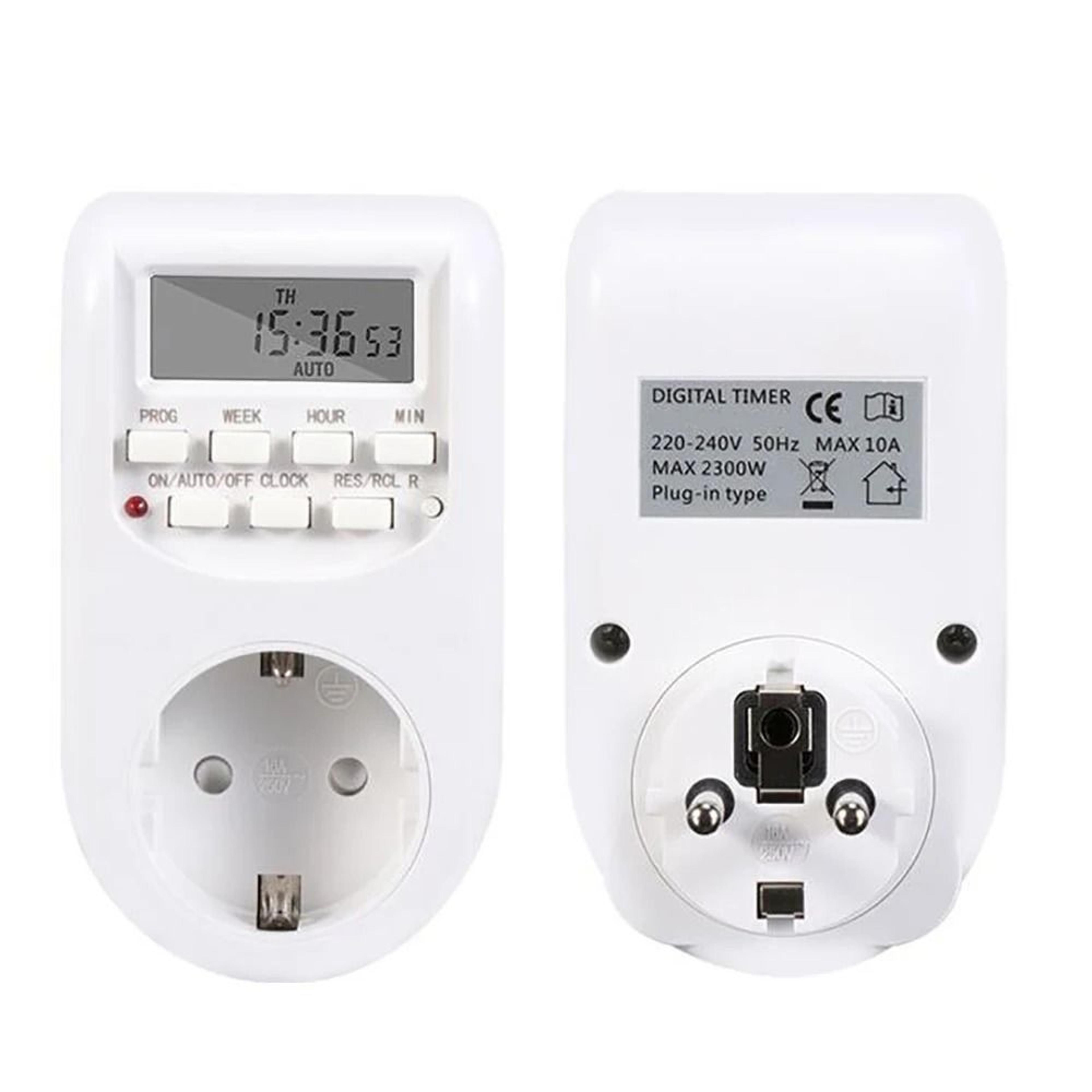 PowerPlan EU Plug Timer Switch And Digital Timer Socket 5