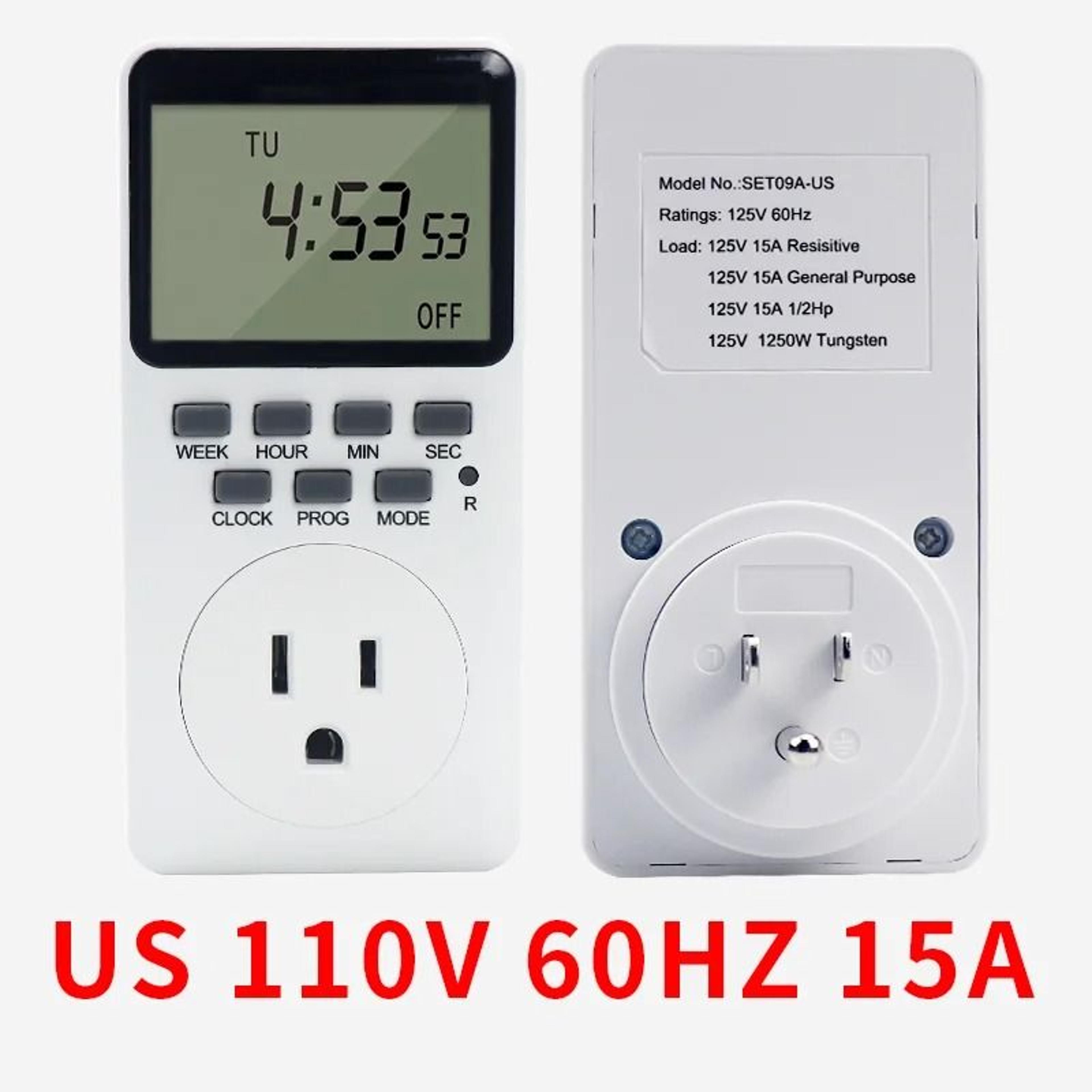 PowerCycle Weekly Digital Timer And Programmable Timer Plug 1