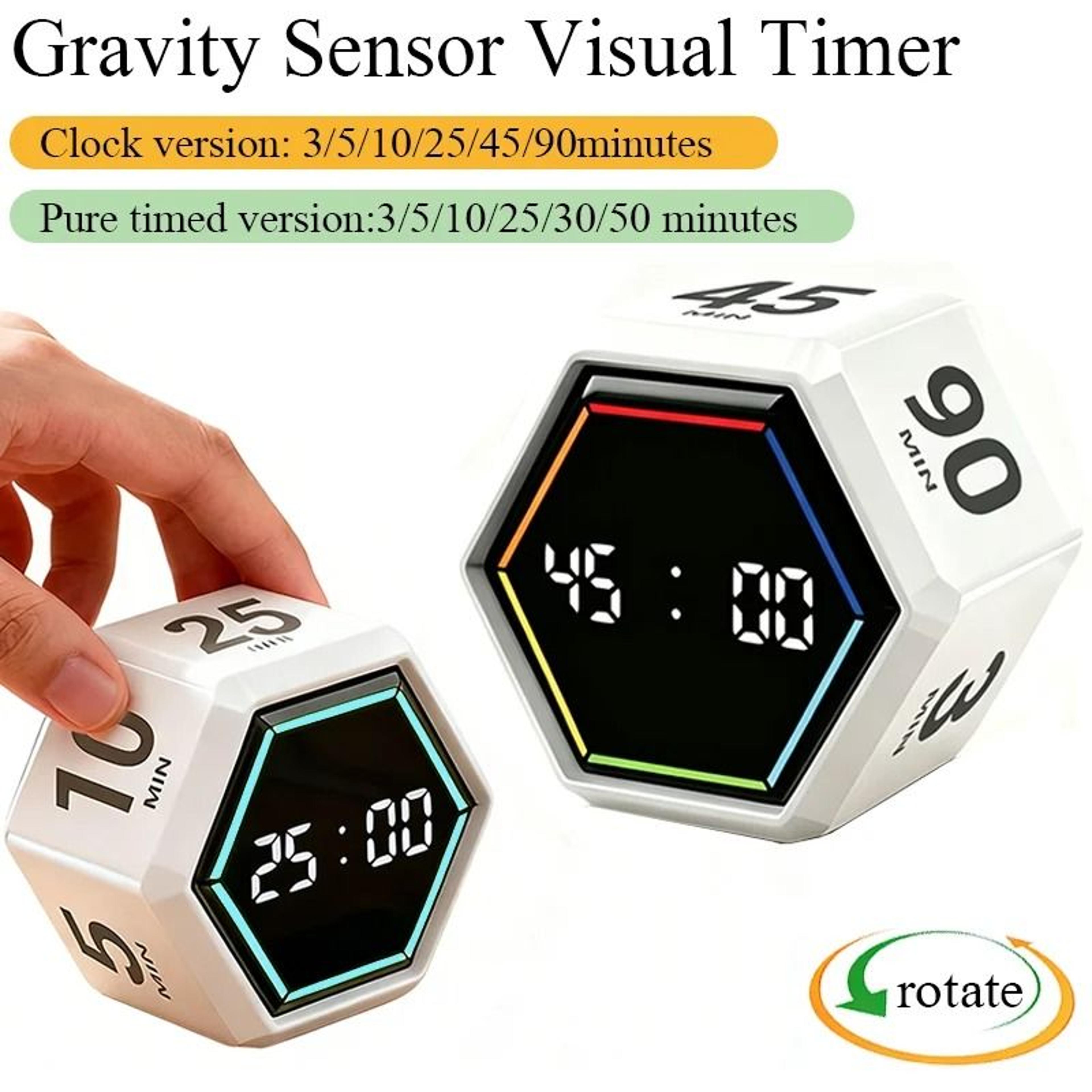 YS1088 Flip Timer Cube And Gravity Sensor Timer 7