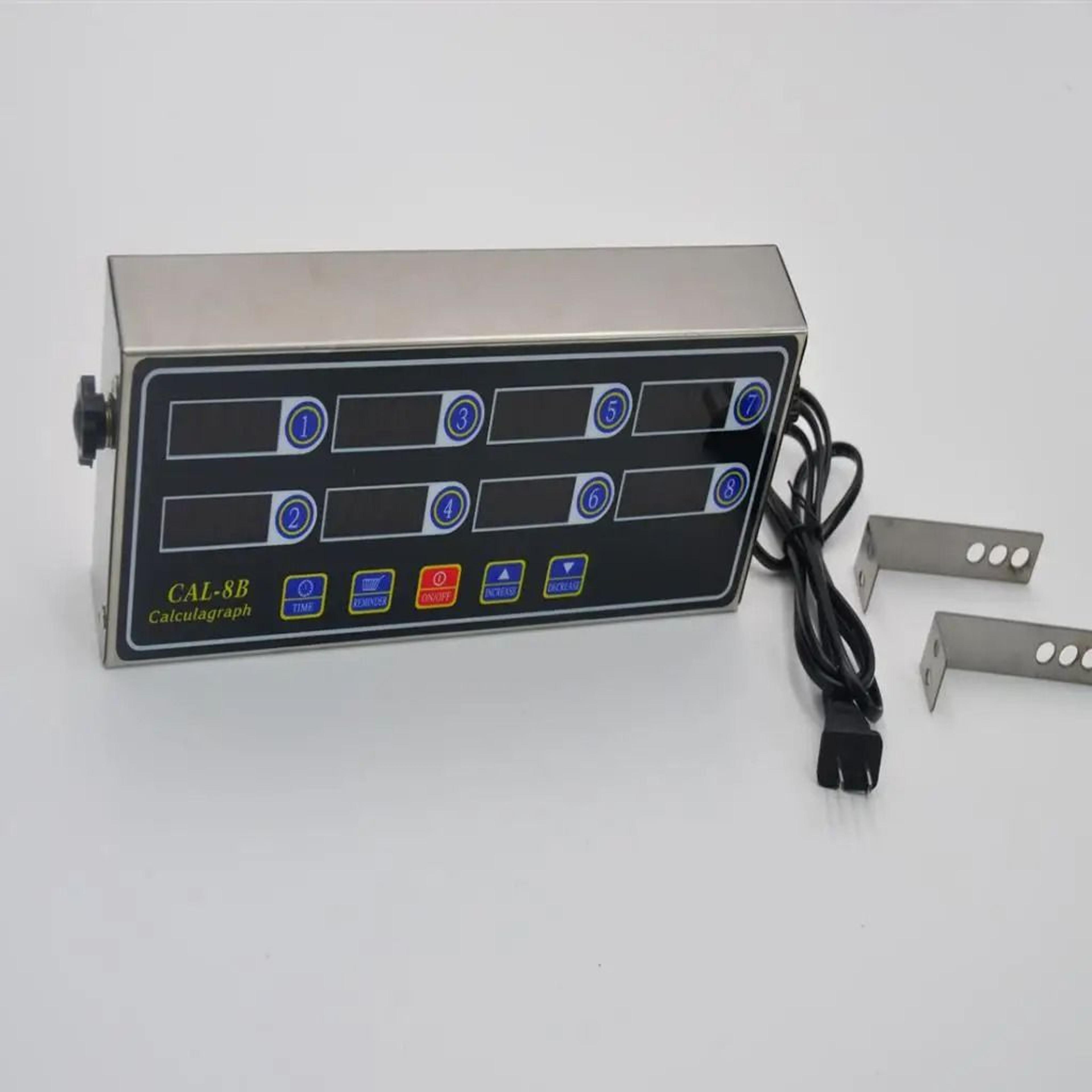 CAL8B 8 Channel Digital Timer And Commercial Kitchen Timer 1