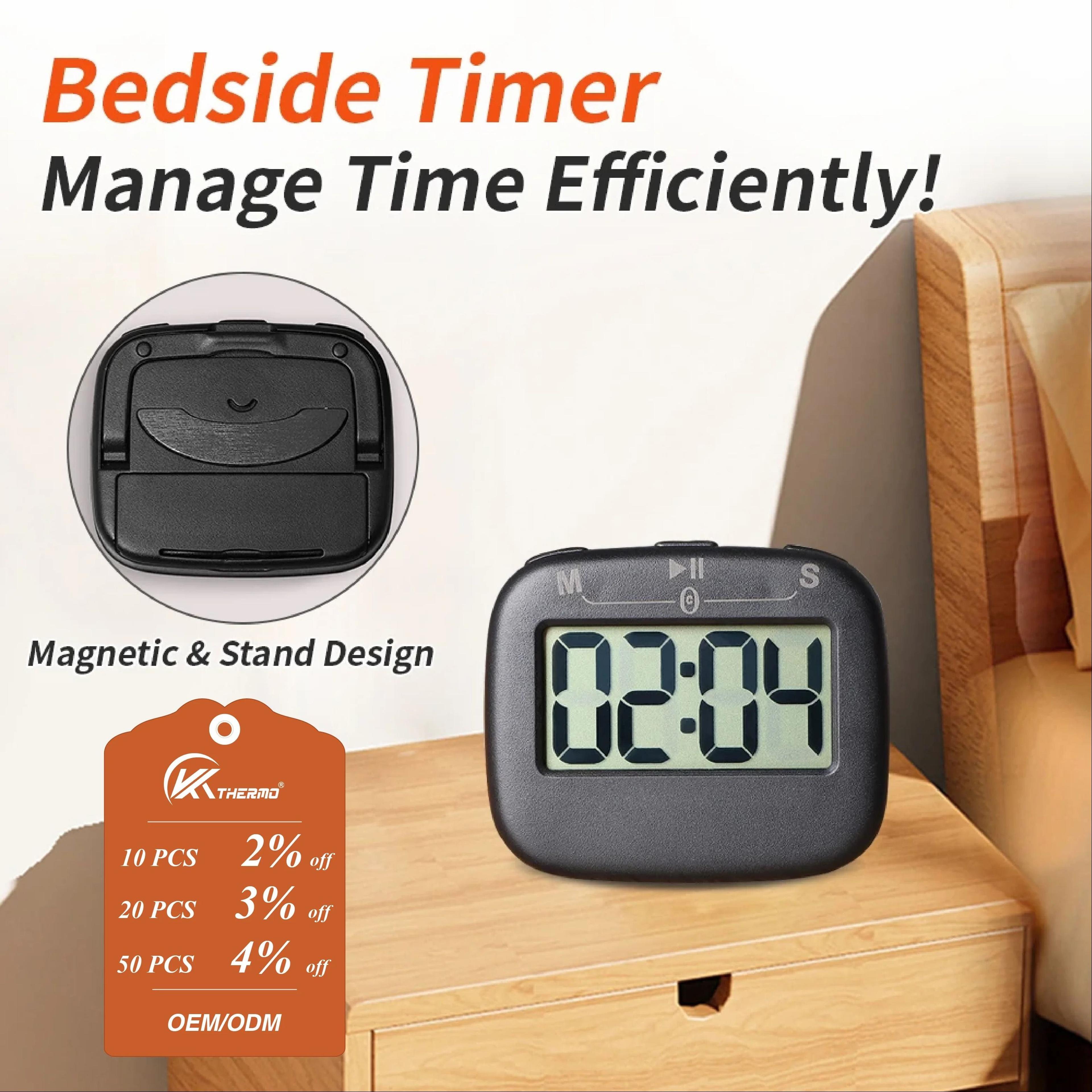 ClearTime Magnetic Kitchen Timer And Digital Countdown Timer With Loud Alarm 0