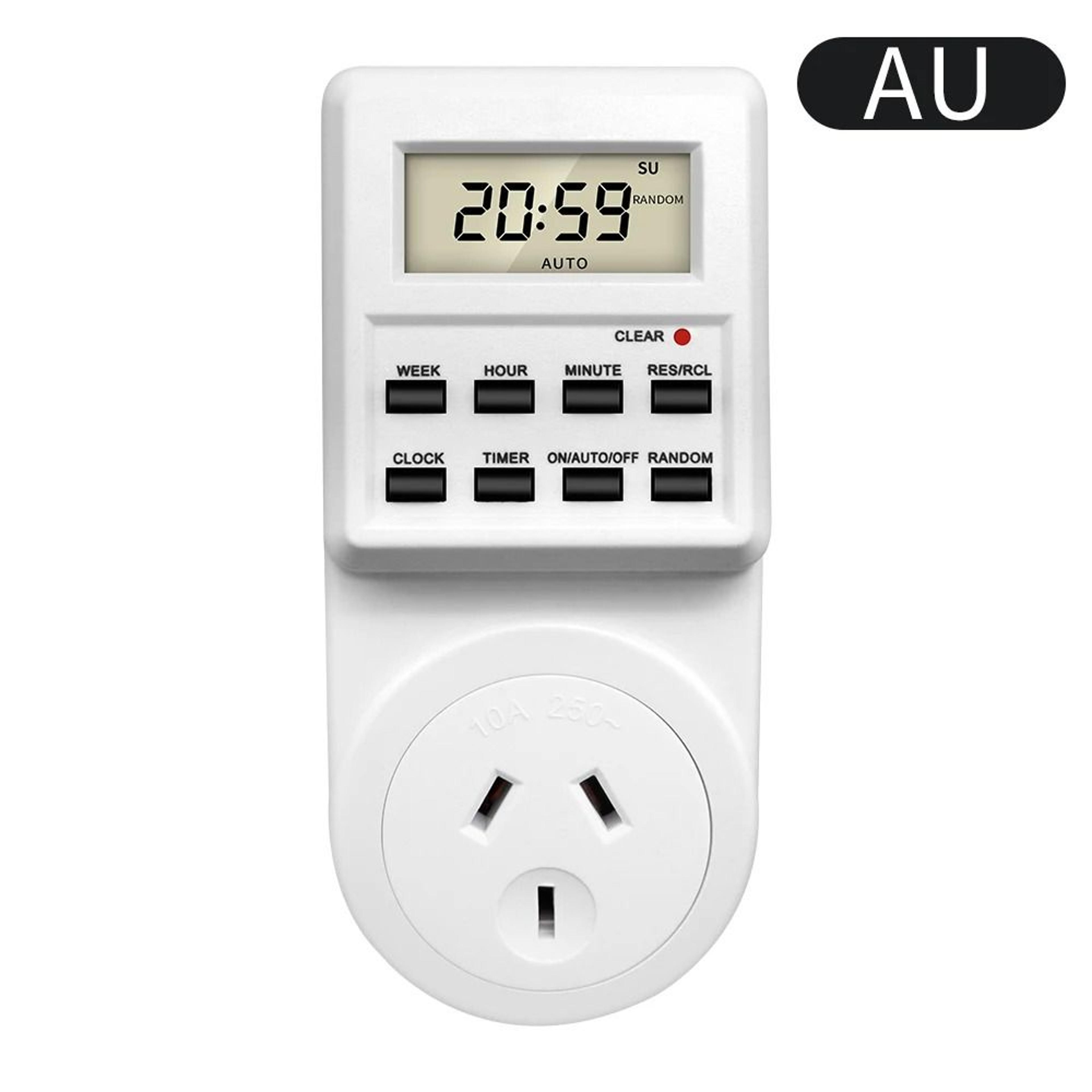 AutoCycle Digital Timer Switch And Programmable Timer Socket 4