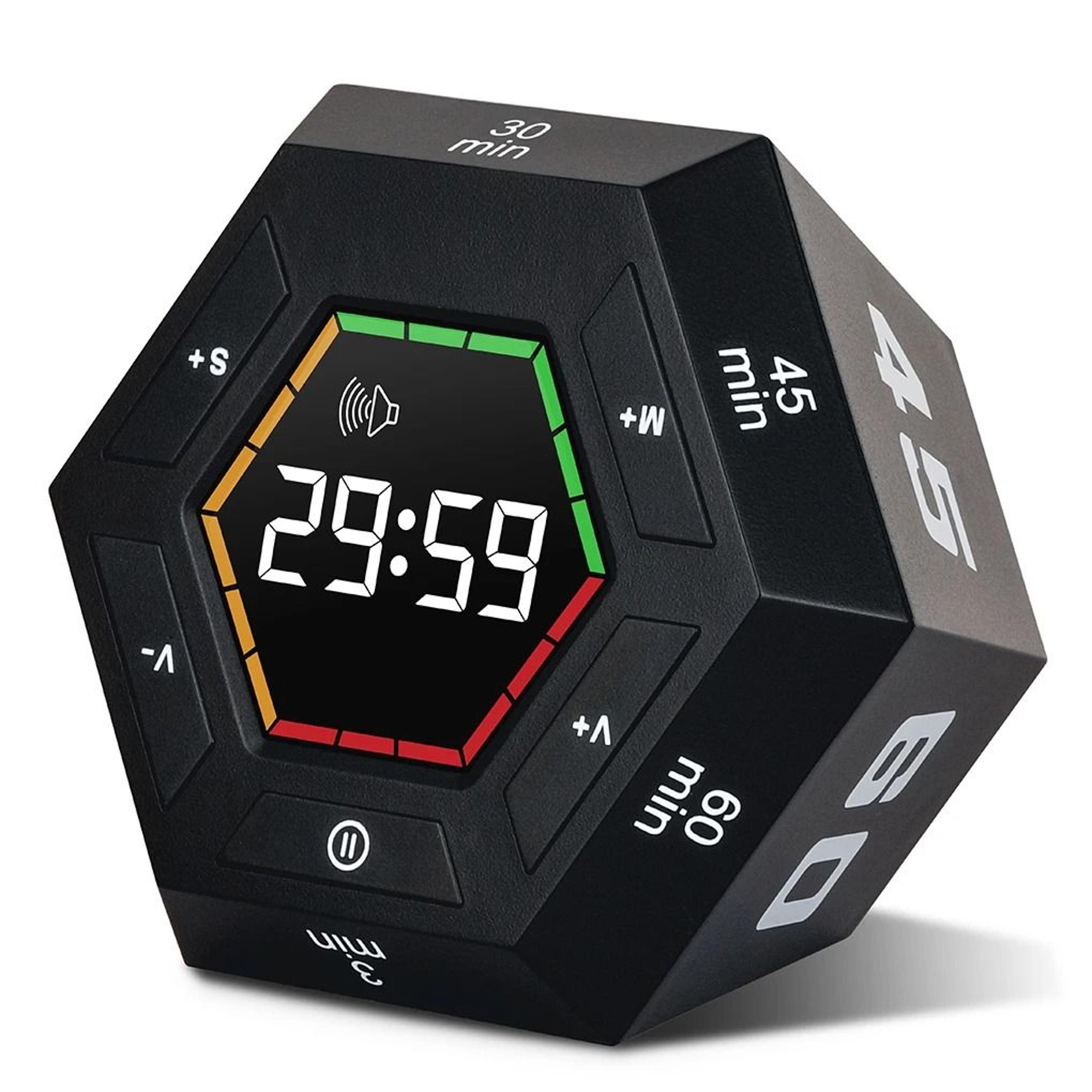 FlipFocus Hexagonal Flip Timer And Magnetic Kitchen Timer 1