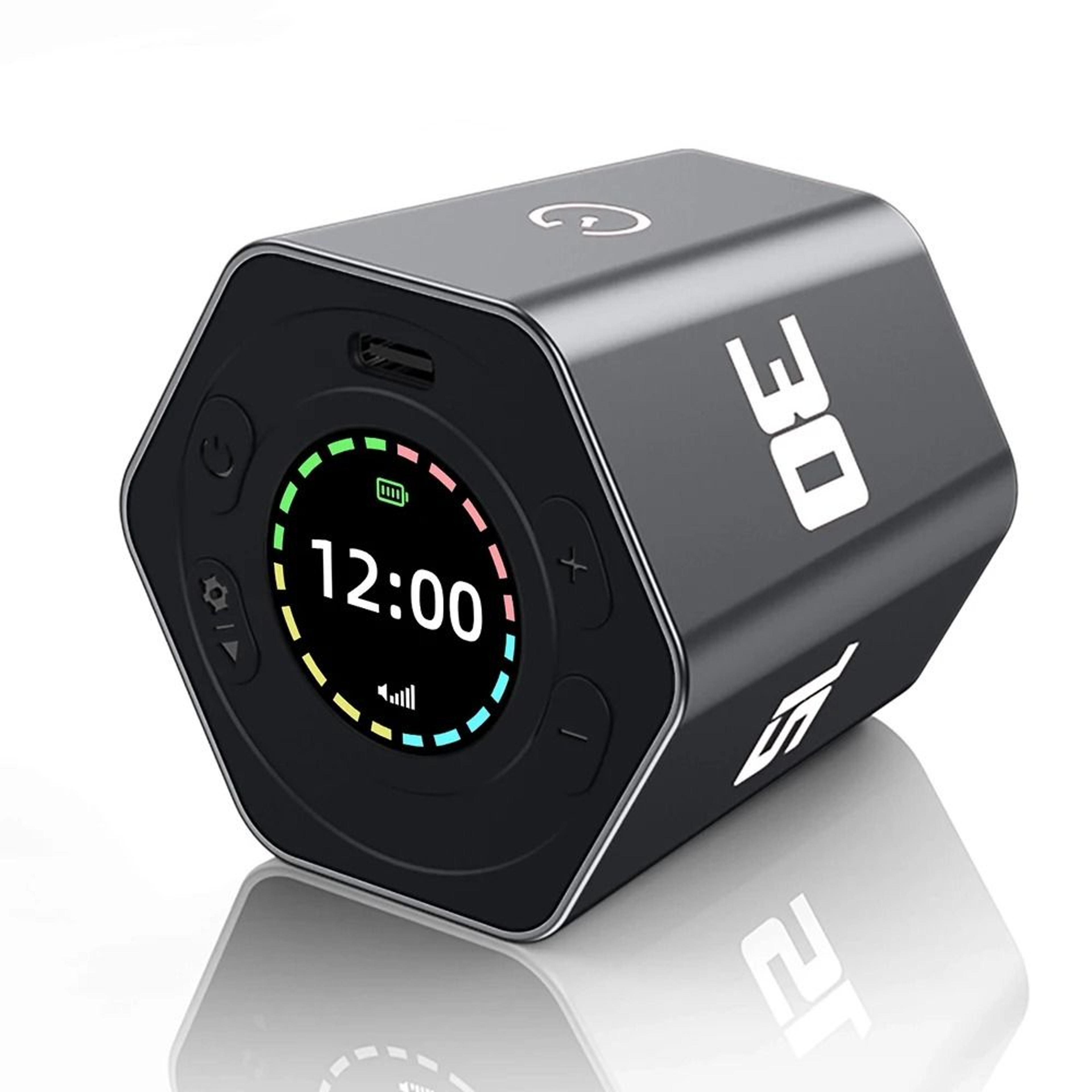 FocusTurn LED Hexagon Flip Timer And Pomodoro Timer 9