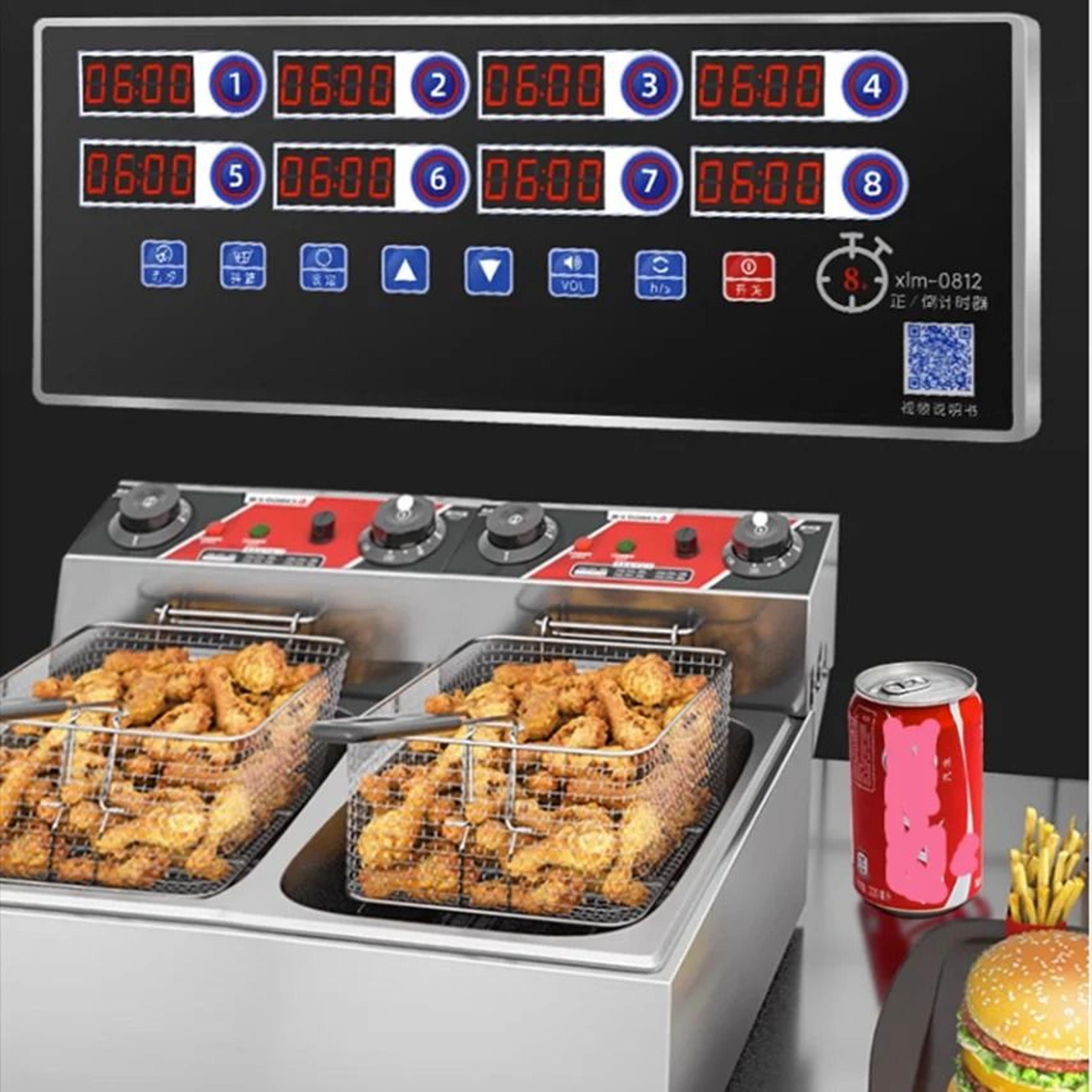 CookSync 8 Channel Kitchen Timer With USB Charging 0