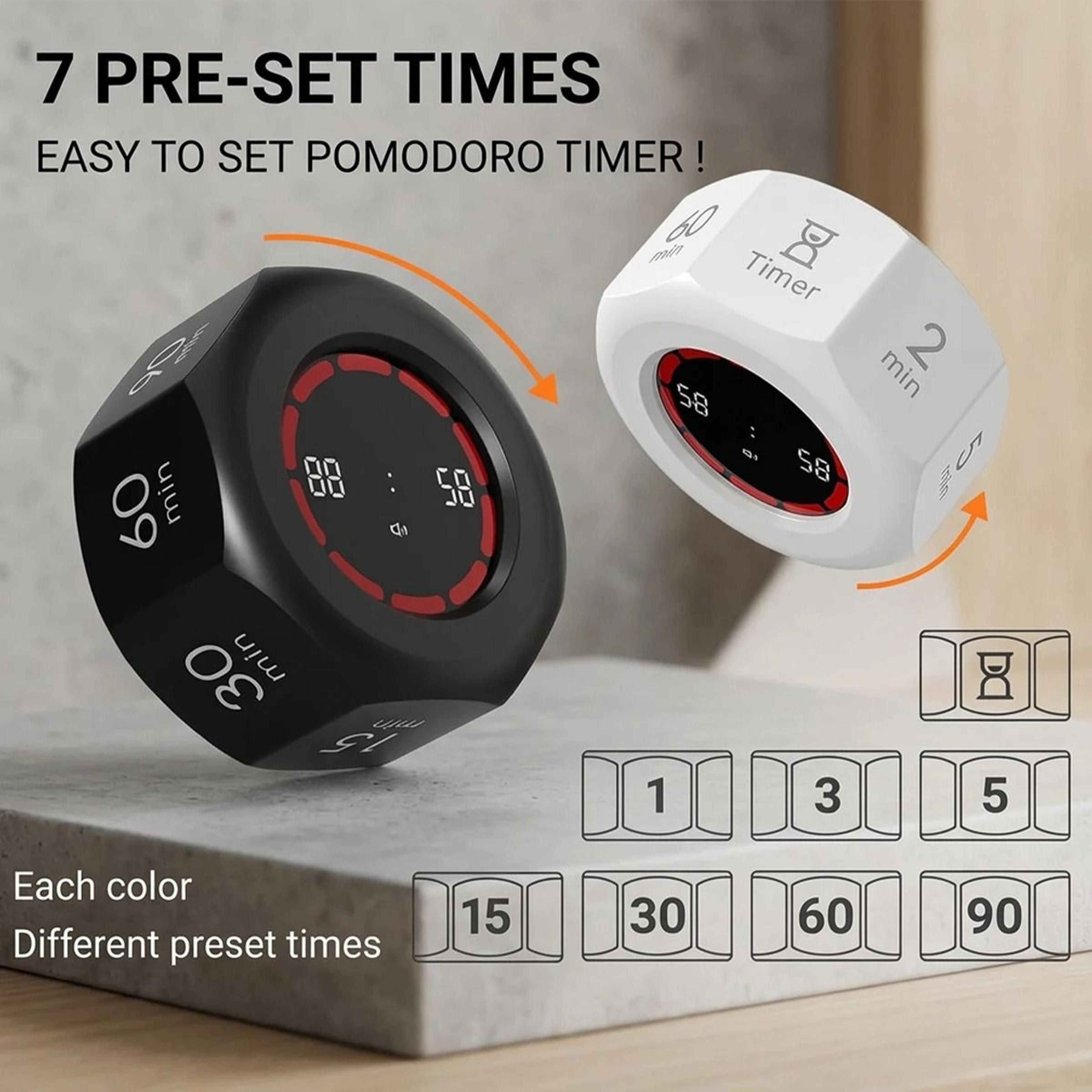 FocusFlip Flip Pomodoro Timer With 7 Presets 4