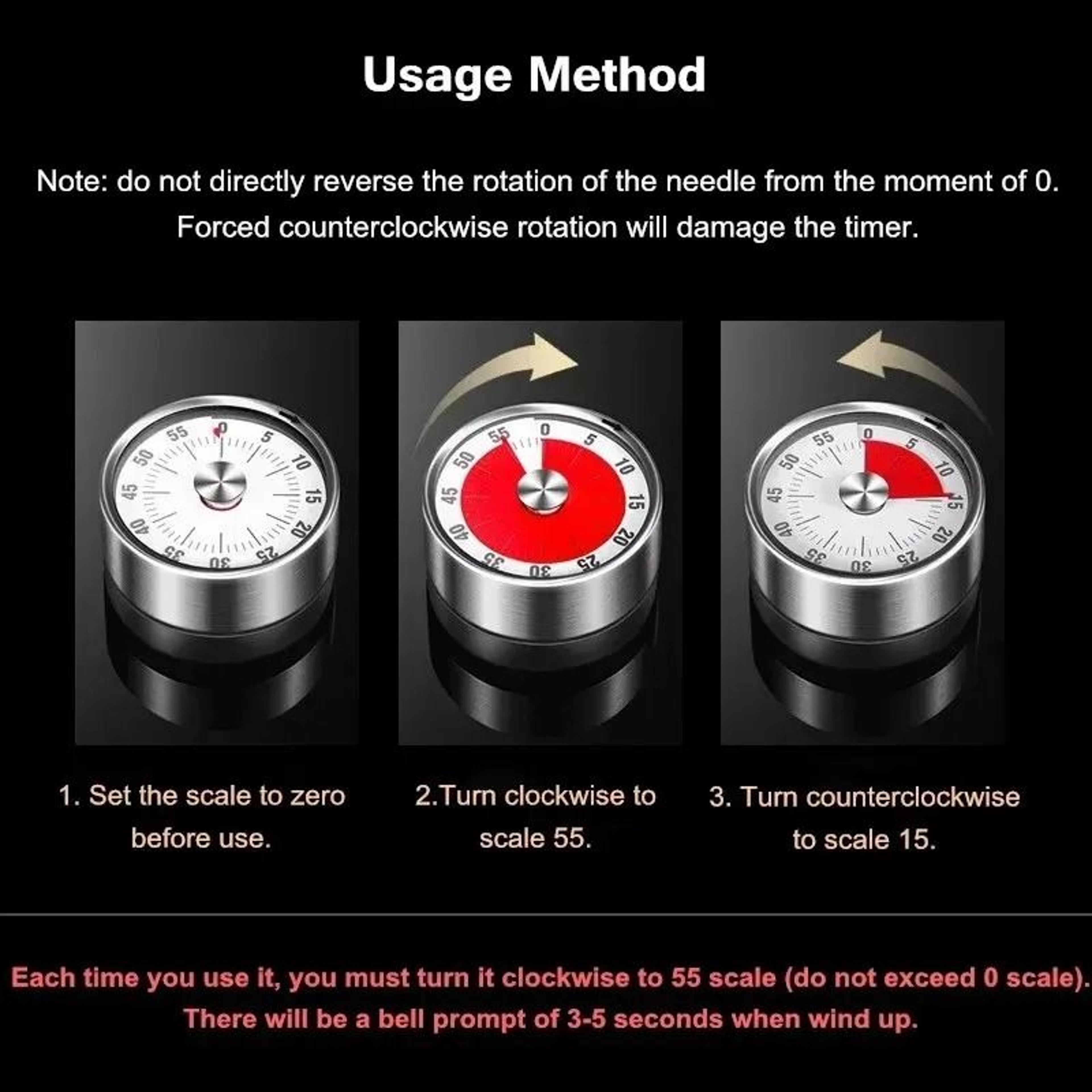 TimeView Magnetic Visual Timer For Classroom And Kitchen 8