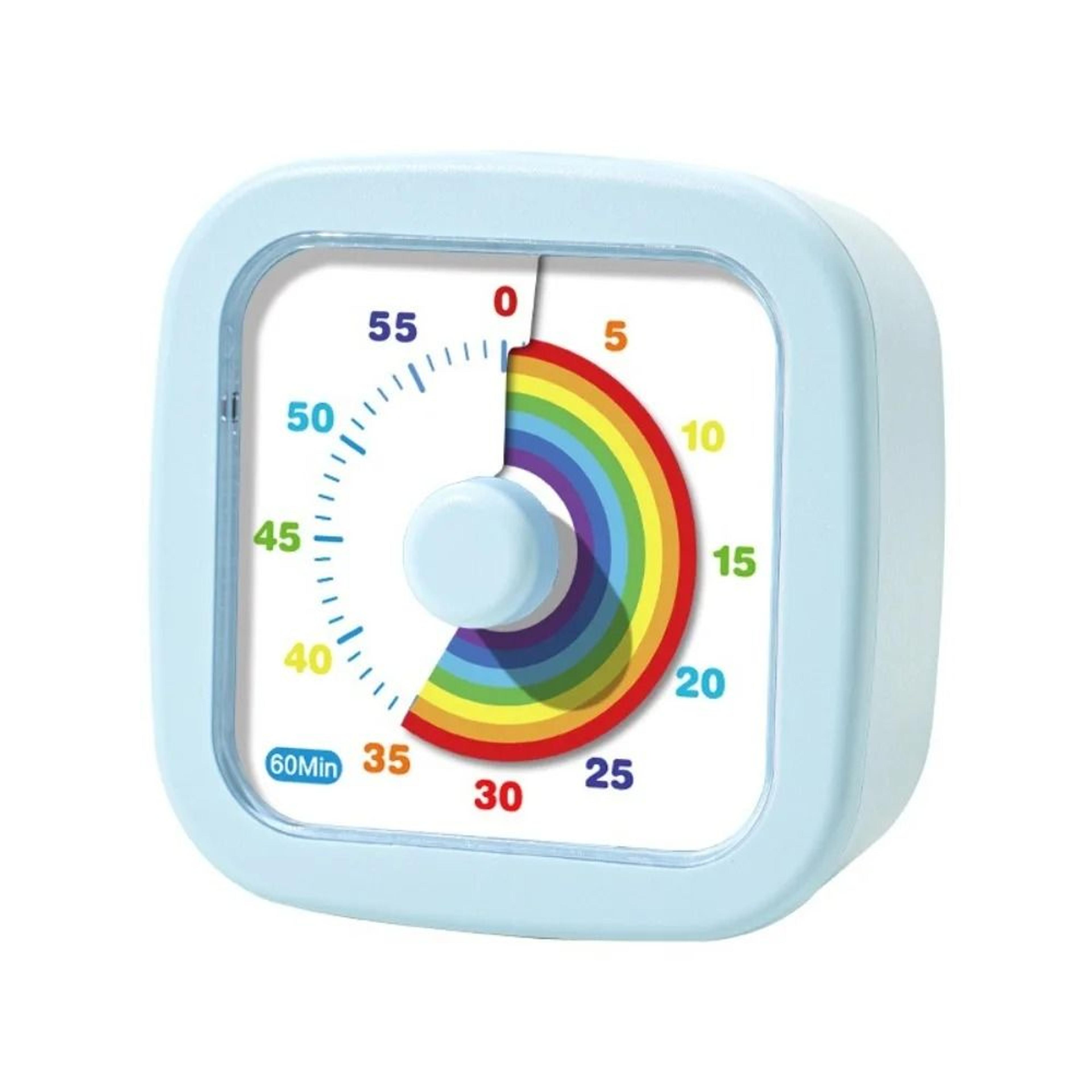 FocusView 60 Minute Visual Timer In Round Or Square Design 2